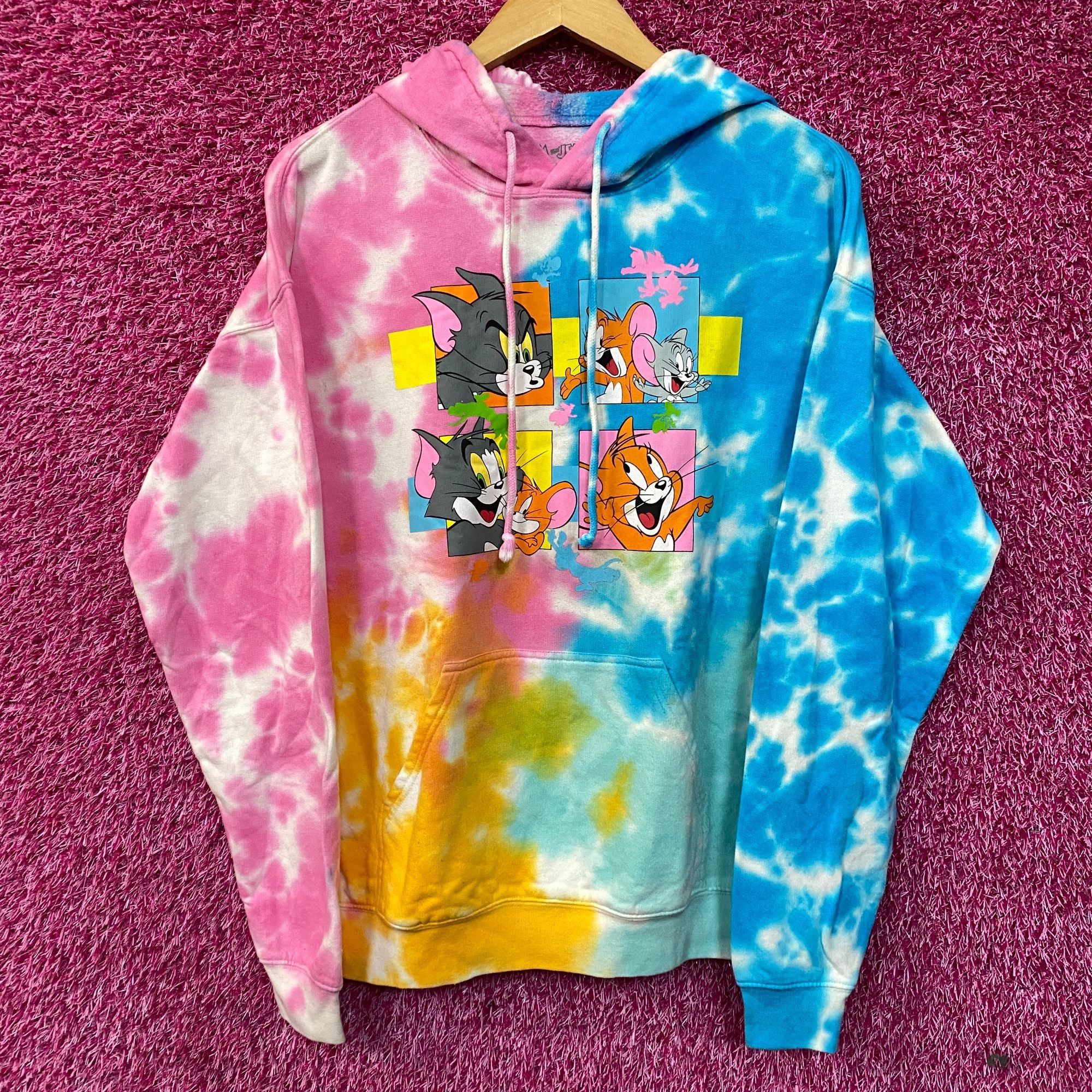 Other Tom and Jerry The Animated Series Tie Dye Hoodie Medium Size US M / EU 48-50 / 2 - 1 Thumbnail