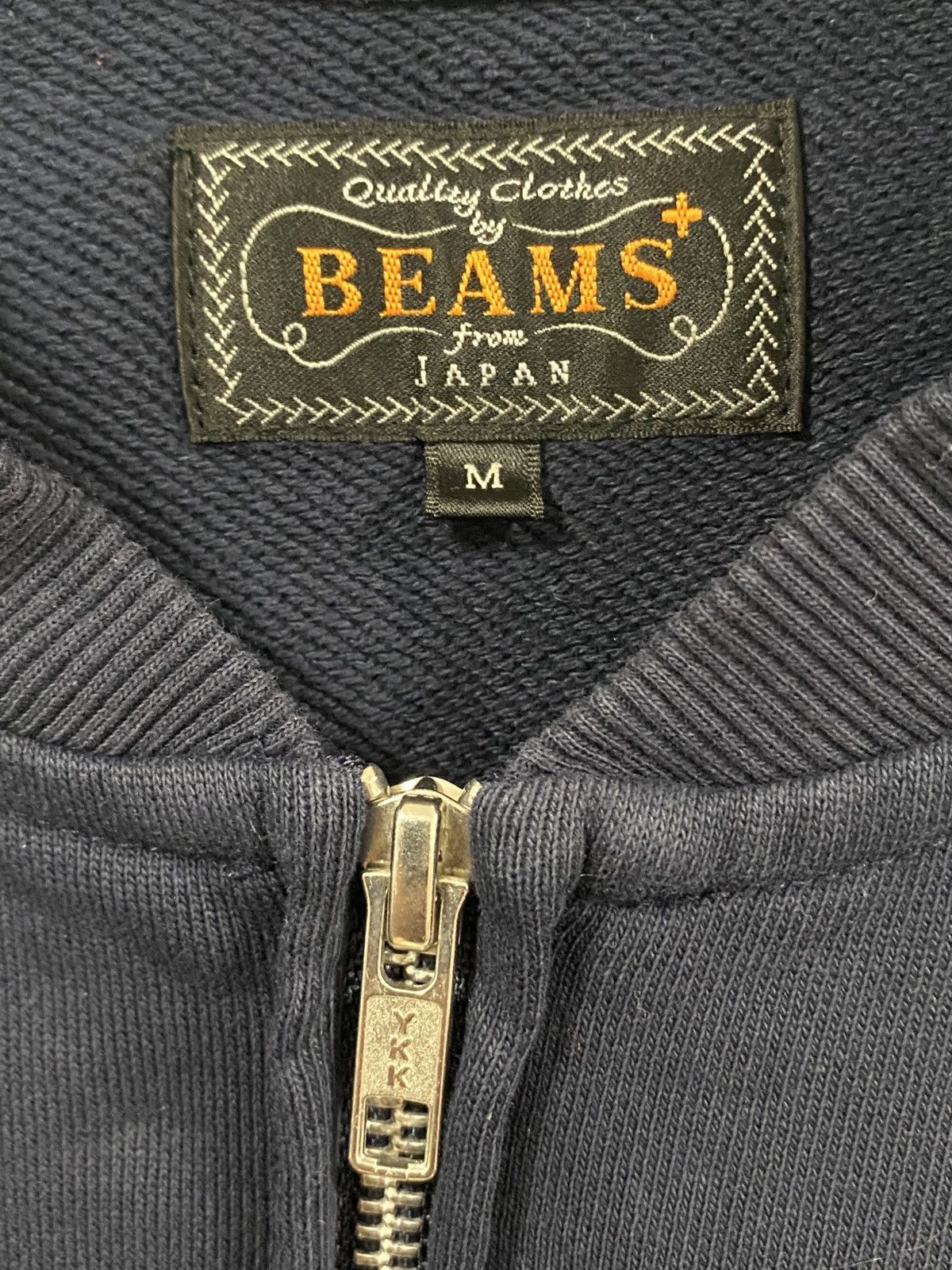 Beams Japan Beams Japan Blue Cotton Light Bomber Jacket Size: M Size US M / EU 48-50 / 2 - 4 Thumbnail