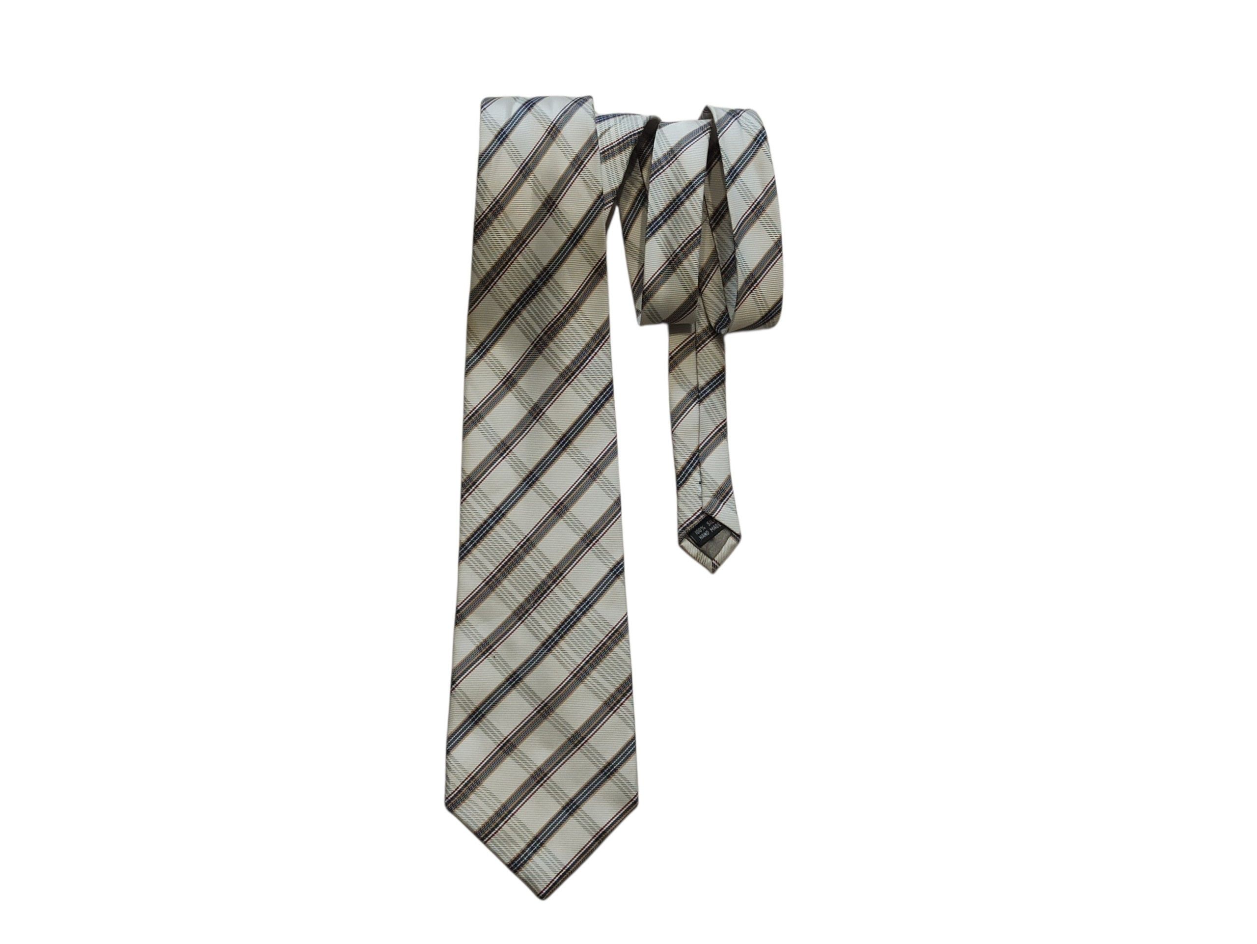 Burberry Burberry Vintage Silk Tie Handmade Nova Check Classic Wide Size ONE SIZE - 1 Thumbnail