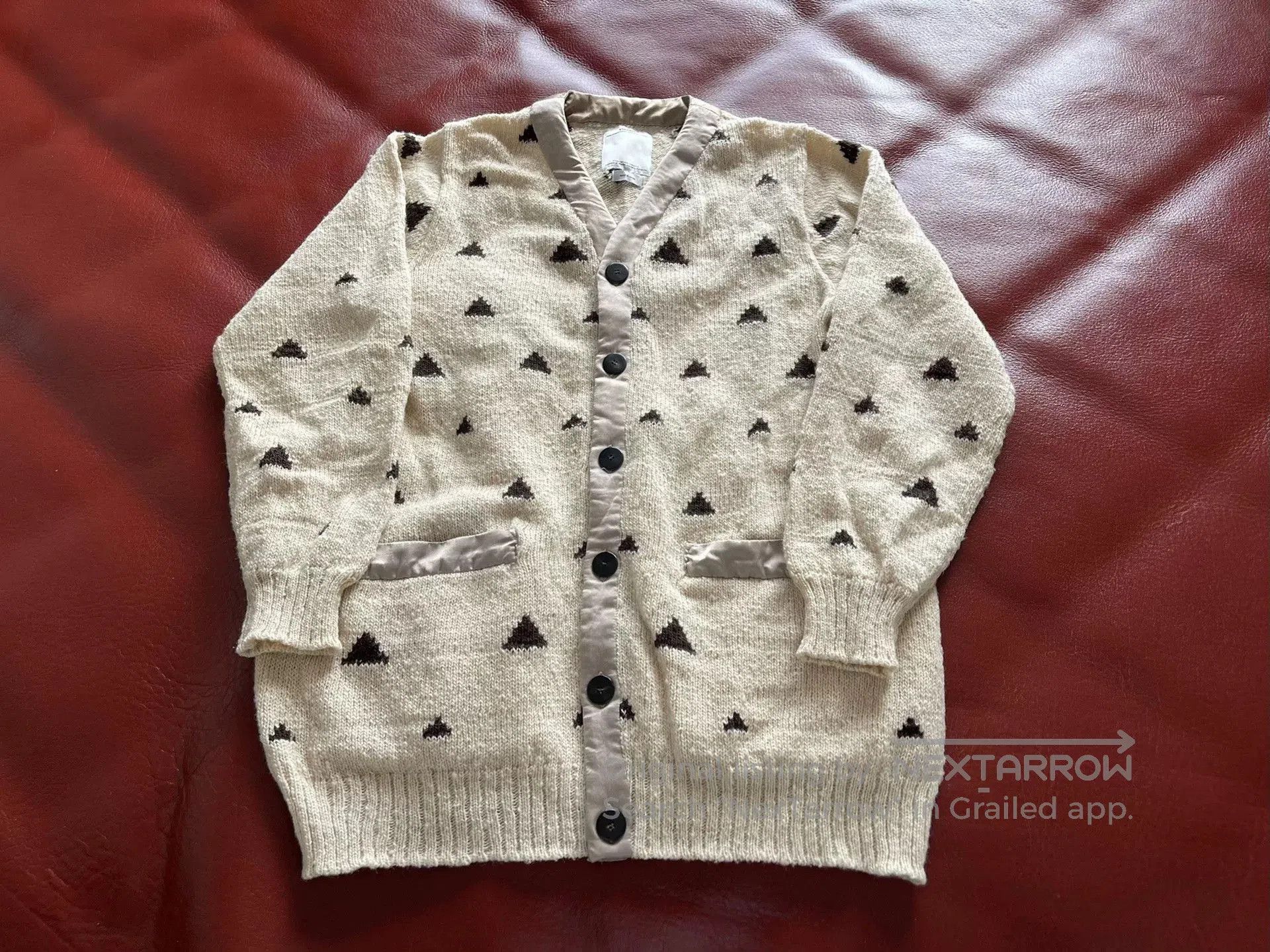 Visvim VISVIM SELMER LONG TRIANGLE CARDIGAN. Size US S / EU 44-46 / 1 - 1 Thumbnail