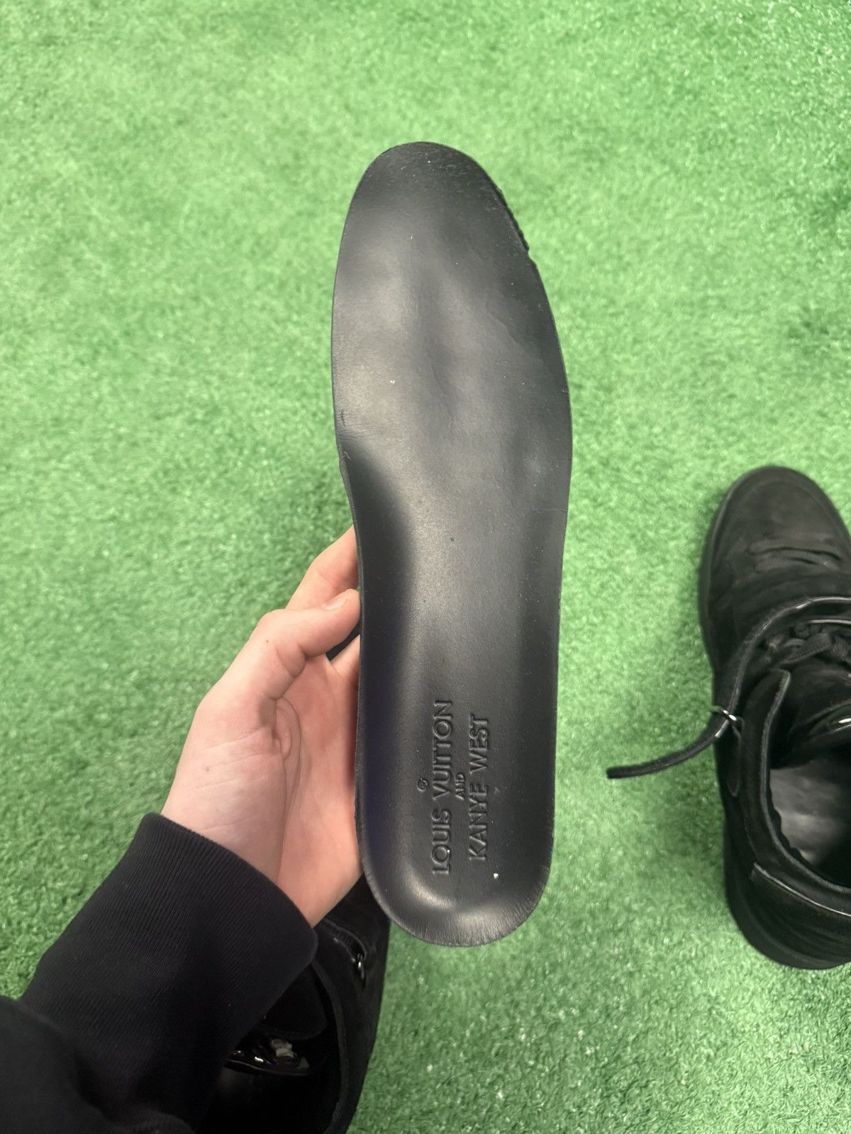 Kanye West × Louis Vuitton 🏴GRAIL🏴 Louis Vuitton Jasper sz 10.5 Size US 10.5 / EU 43-44 - 10 Thumbnail