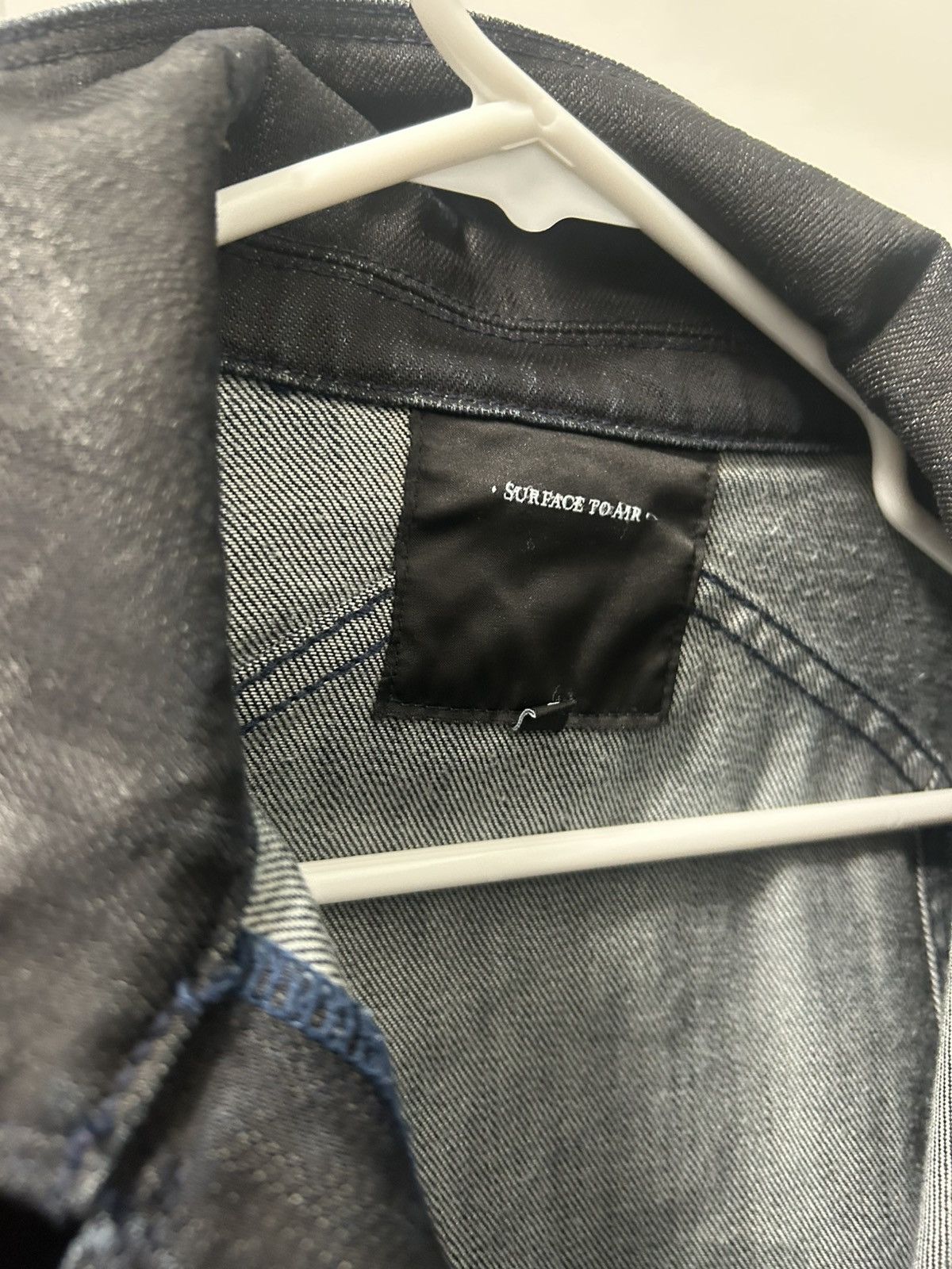 Surface To Air Surface to air denim wax jacket black Size US L / EU 52-54 / 3 - 1 Thumbnail
