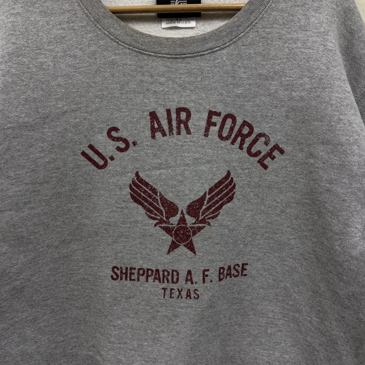 Alpha Industries US Air Force By Alpha Industries Sweatshirt Pullover Size US M / EU 48-50 / 2 - 2 Thumbnail