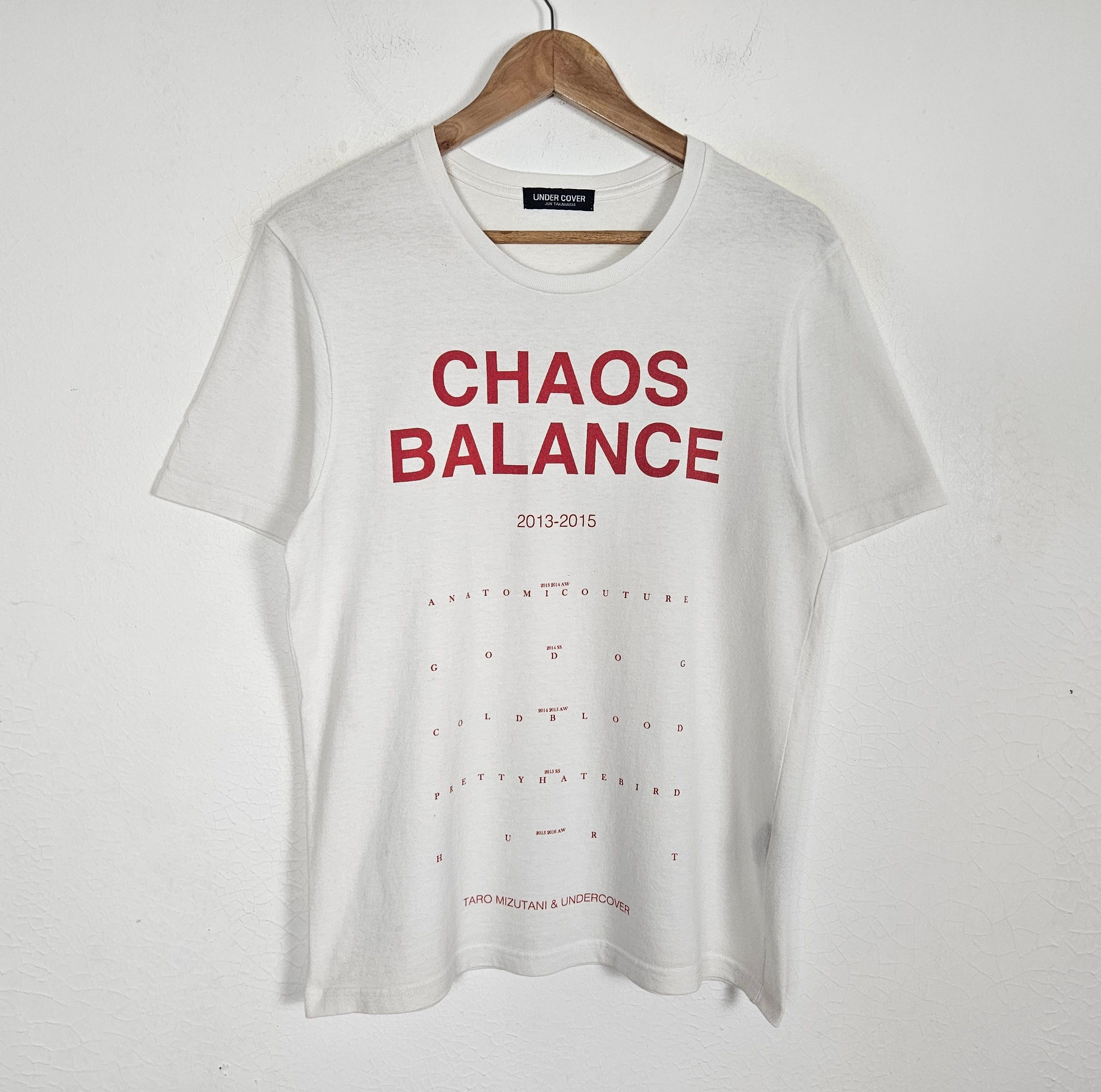 Jun Takahashi Undercover Chaos Balance shirt Size US S / EU 44-46 / 1 - 2 Thumbnail