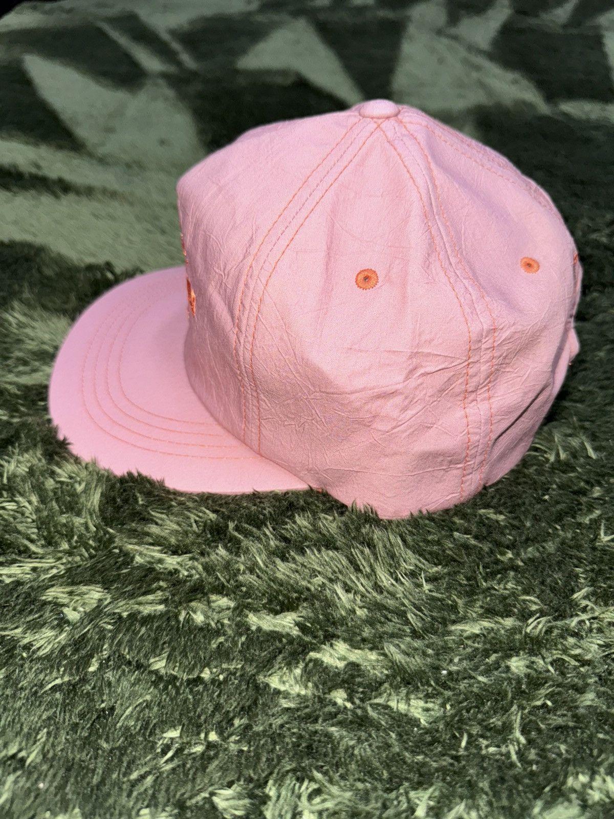 Designer × Deus Ex Machina DEUS EX MACHINA board and cycle logo embroidey cap peach Size ONE SIZE - 4 Thumbnail