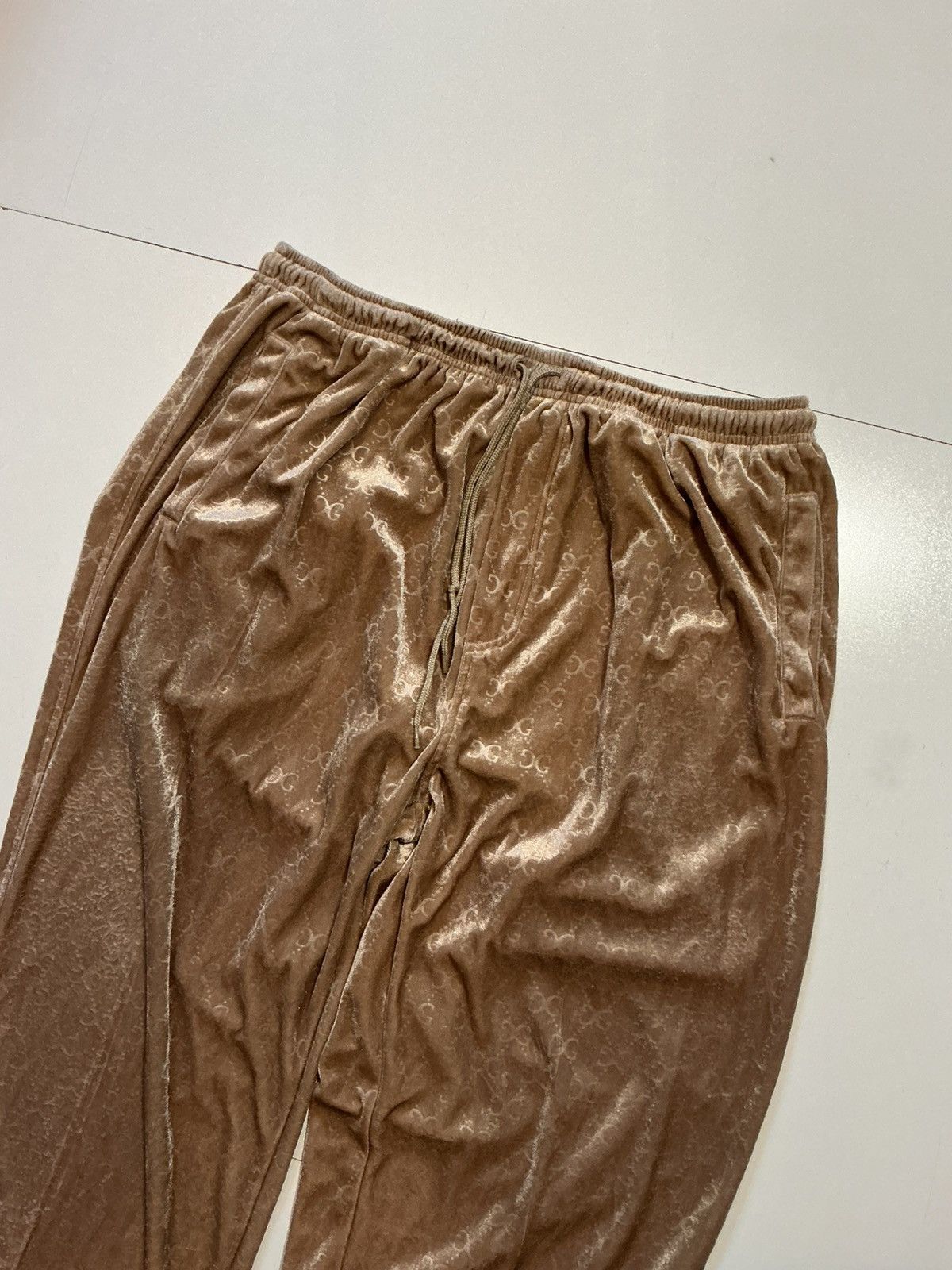 Other Vintage Y2K Crescendo GG Monogram Velour 2PC Set Tracksuit Size US 38 / EU 54 - 12 Thumbnail