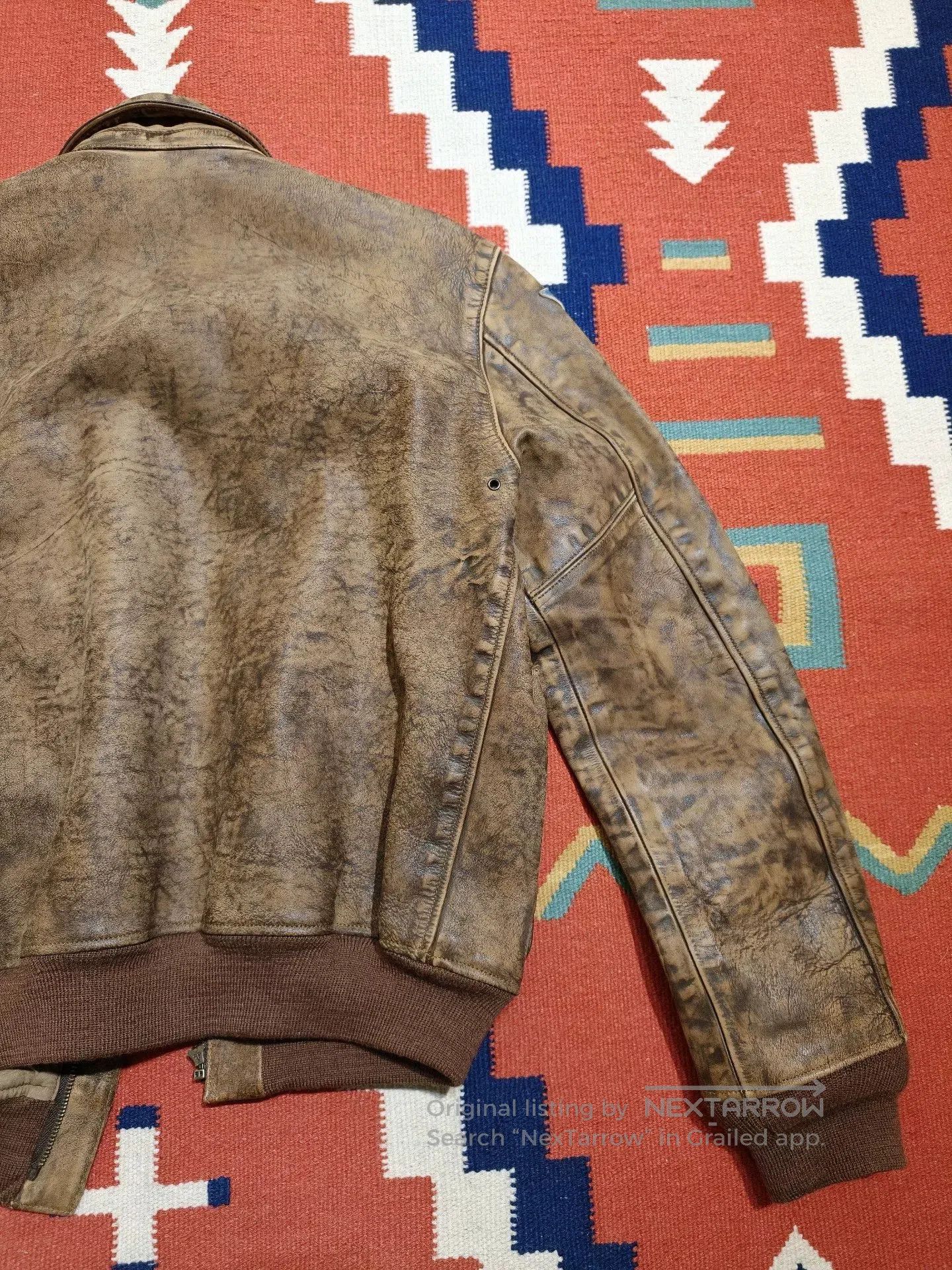 RRL Ralph Lauren Ralph Lauren RRL A2 Pilot Jacket. Size US M / EU 48-50 / 2 - 9 Thumbnail