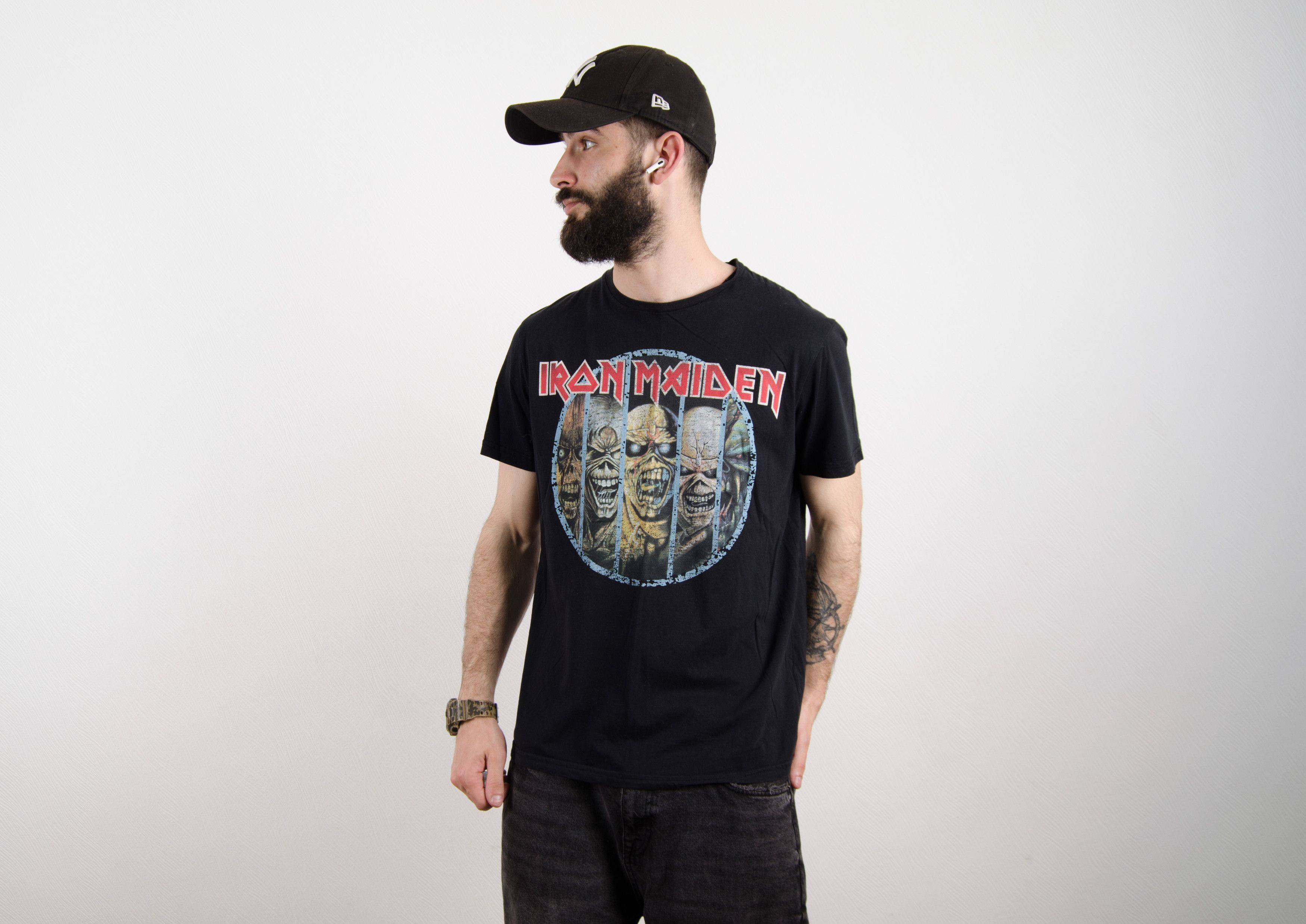 Band Tees Iron Maiden Vintage Merch T shirt 2014 Size US L / EU 52-54 / 3 - 1 Thumbnail