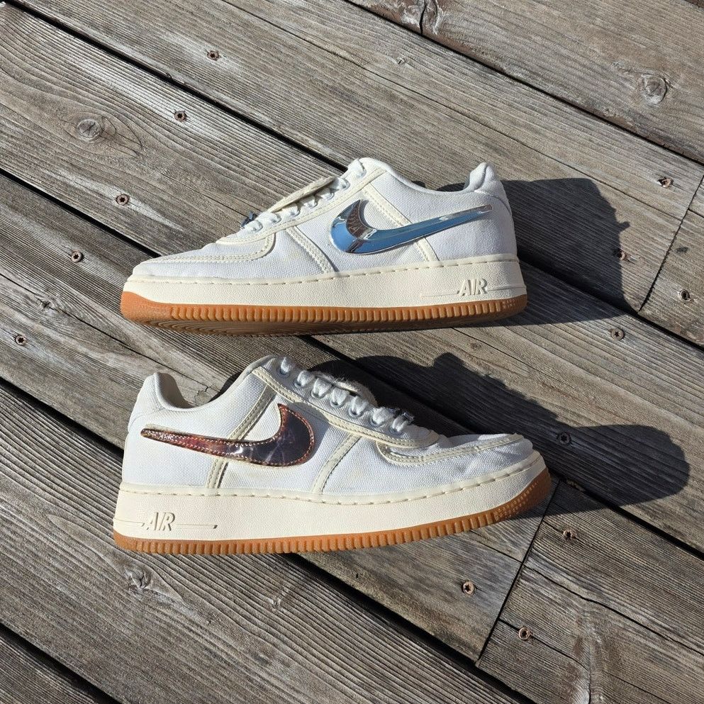 Nike × Travis Scott Nike Air Force 1 Low "Travis Scott Sail" Size US 9 / EU 42 - 2 Thumbnail