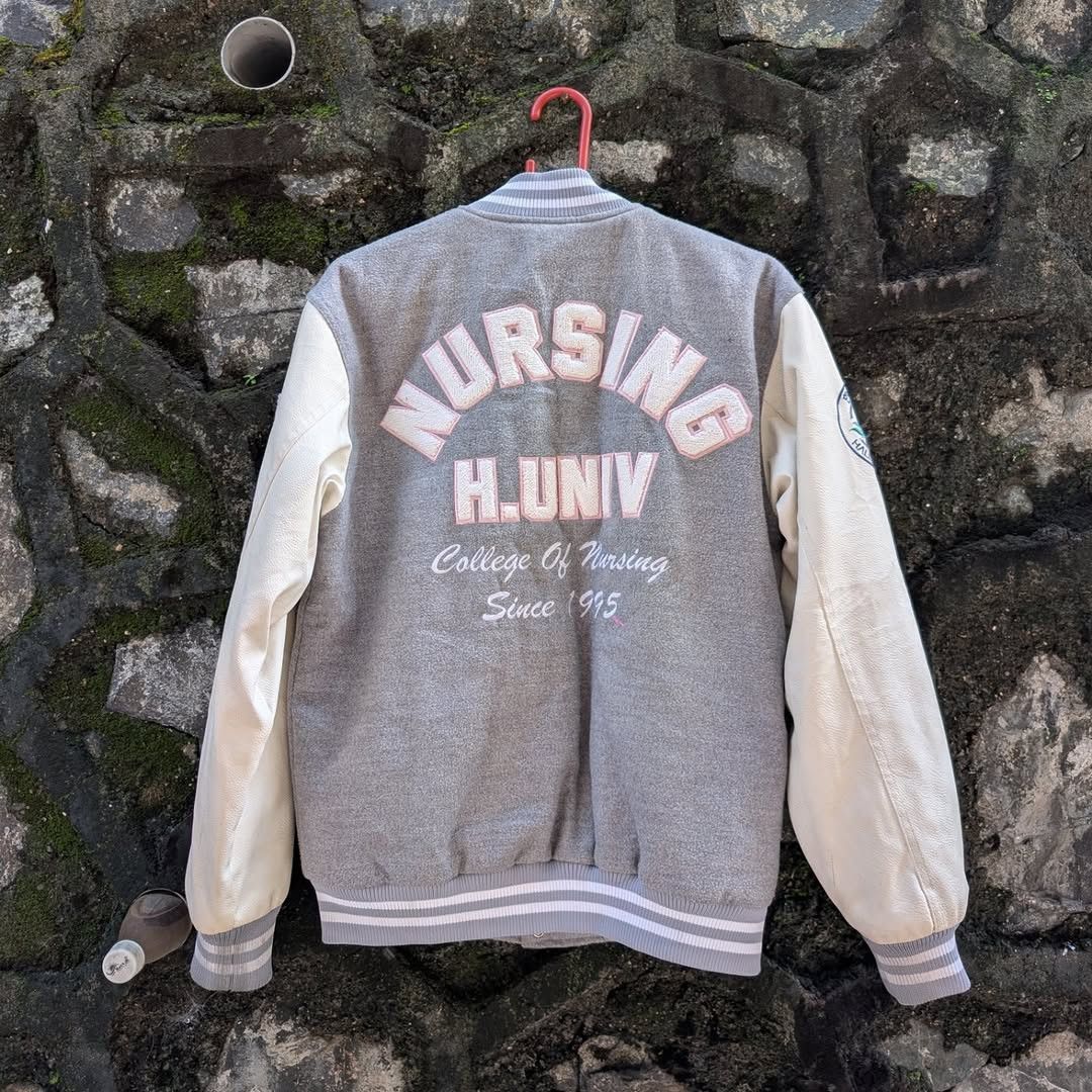 Other COLLEGE VARSITY JACKET WITH LEATHER SLEEVES Size US M / EU 48-50 / 2 - 2 Thumbnail