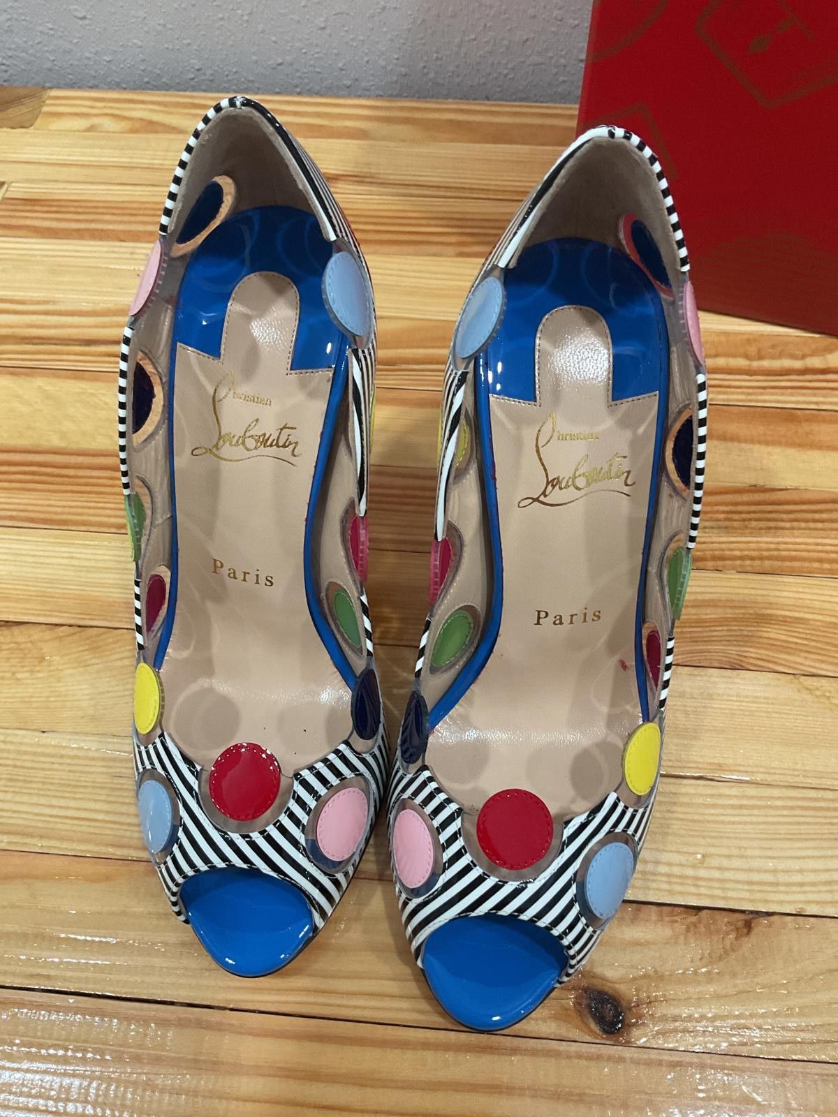 Christian Louboutin Lady Bug Louboutin Heels Size US 7 / IT 37 - 5 Thumbnail