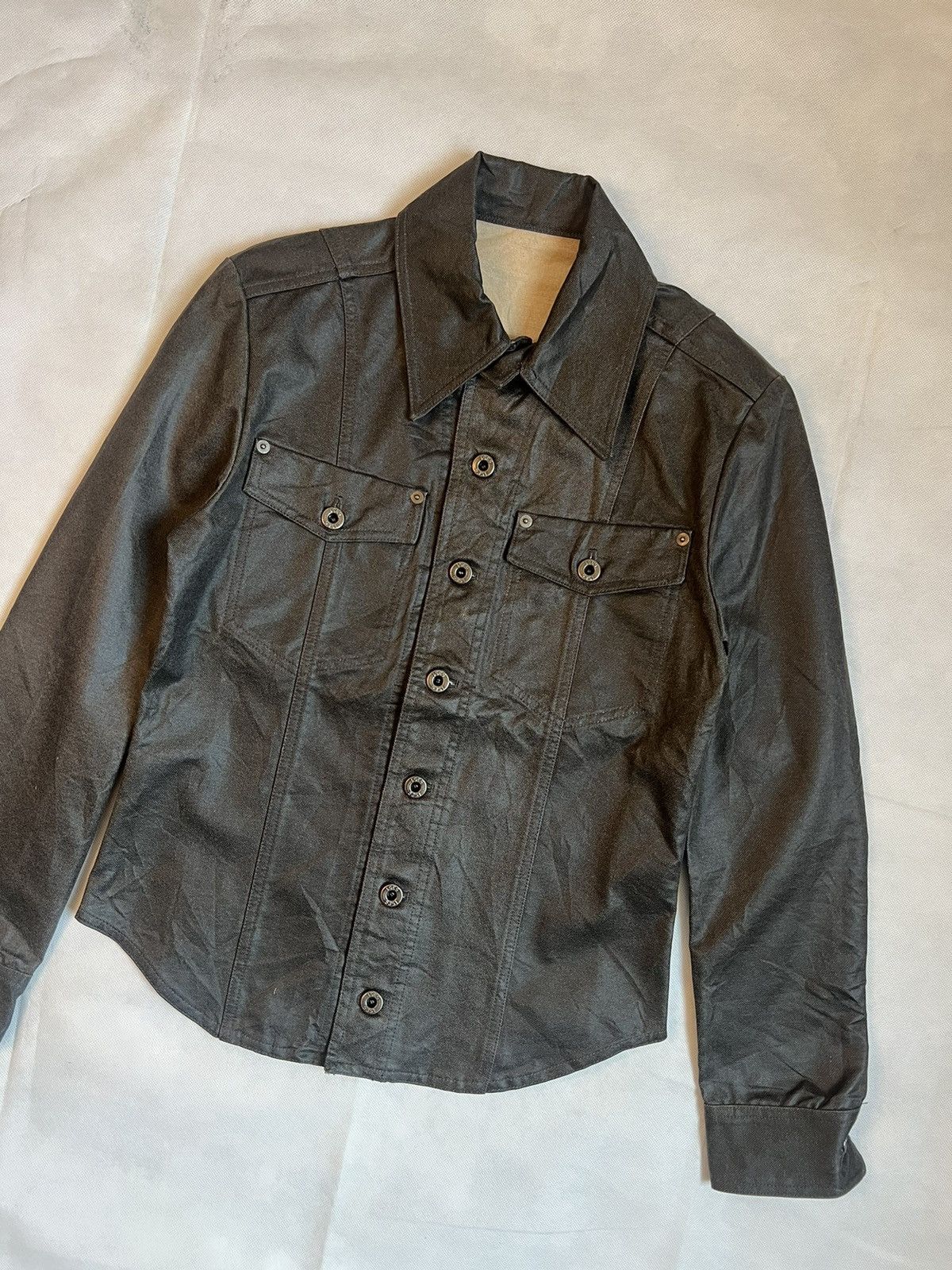 5351 POUR LES HOMMES 5351 Pour Les Hommes Japanese Brand Designer Trucker Jacket Size US M / EU 48-50 / 2 - 5 Thumbnail