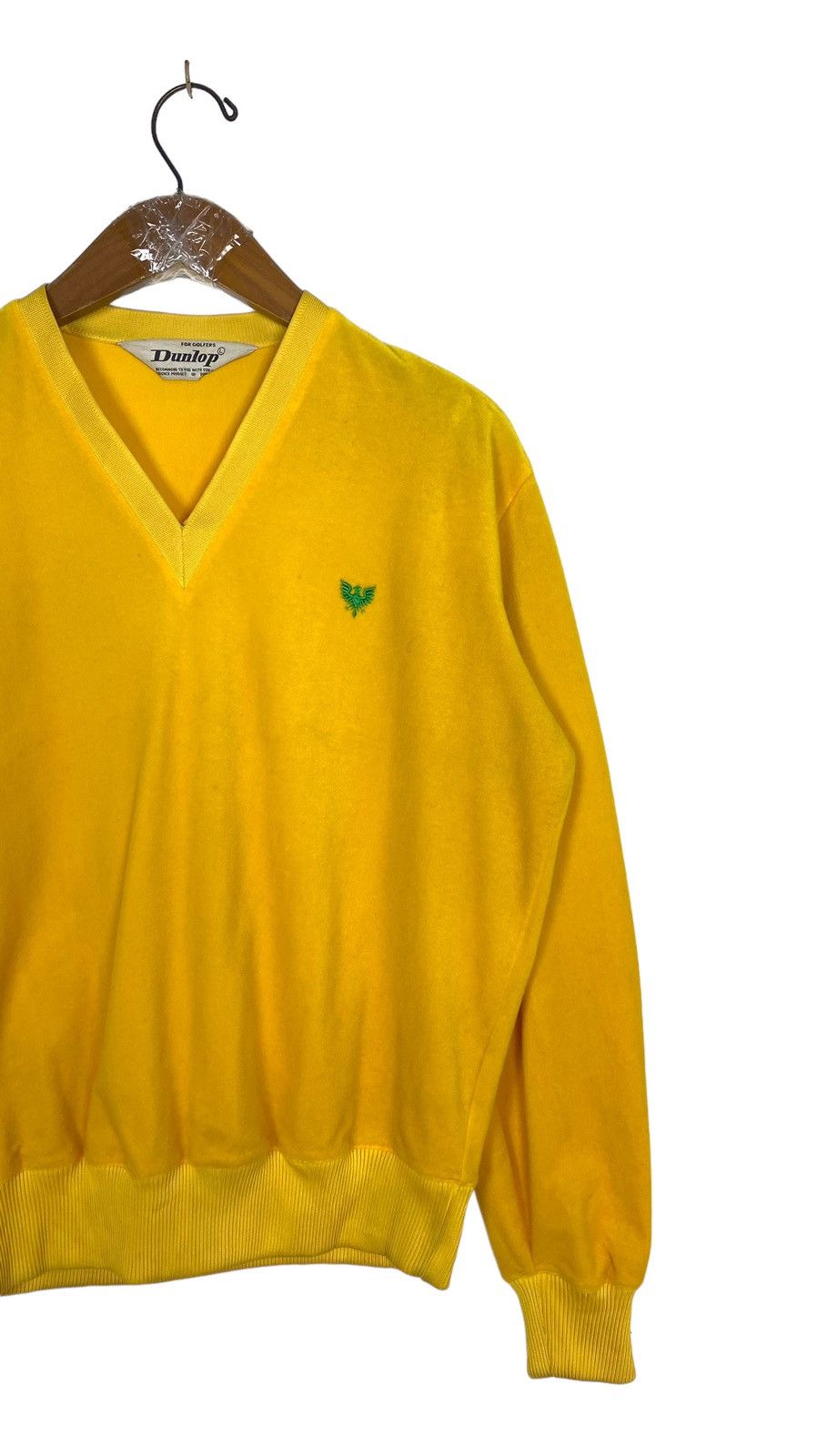 Dunlop Rare‼️ Vintage Dunlop V Neck Sweatshirt Size US S / EU 44-46 / 1 - 2 Thumbnail