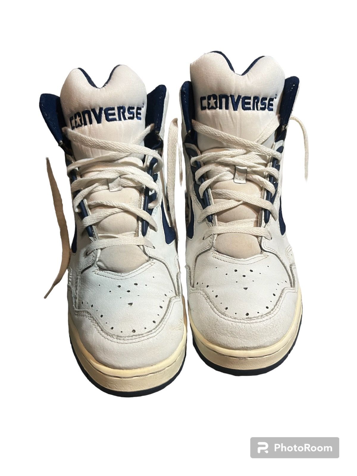 Converse Streetwear Vintage Converse vintage 90s High Top Basketball Sneakers Grailed