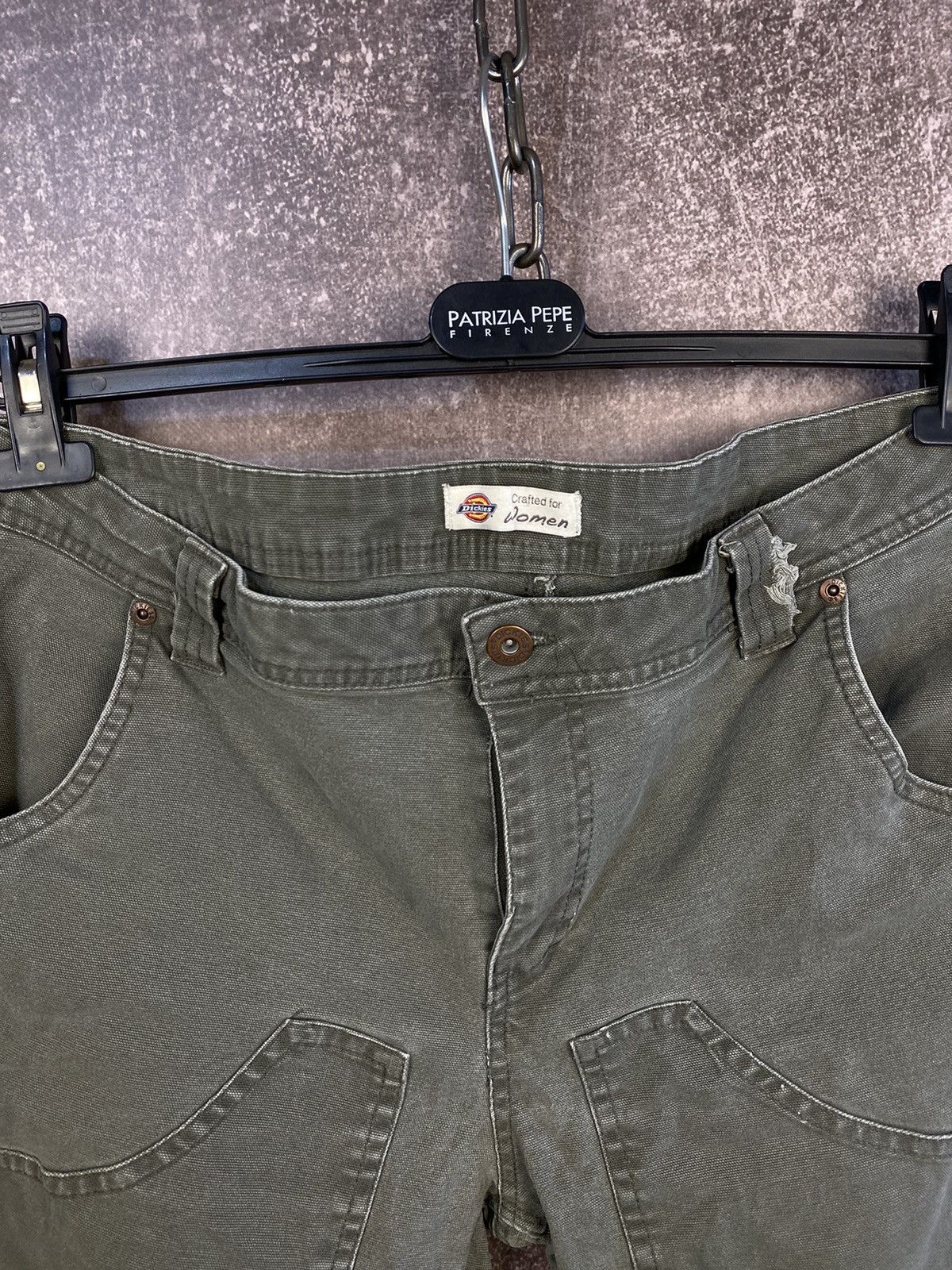 Dickies × Vintage Vintage dickies double knee carpenter denim Size 34" / US 12 / IT 48 - 6 Thumbnail
