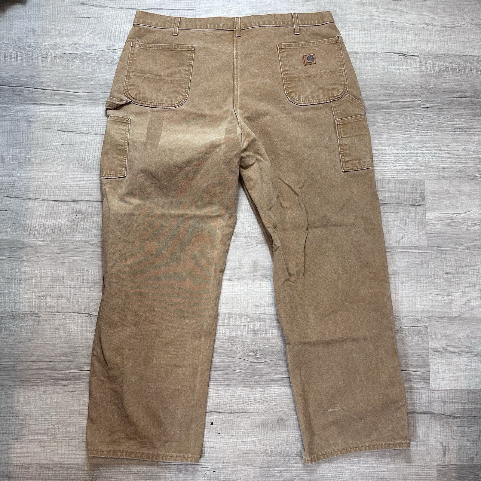 Carhartt Carhartt B11 Dungaree Fit Carpenter Canvas Pants Mens 44x32 Size US 44 / EU 60 - 8 Thumbnail