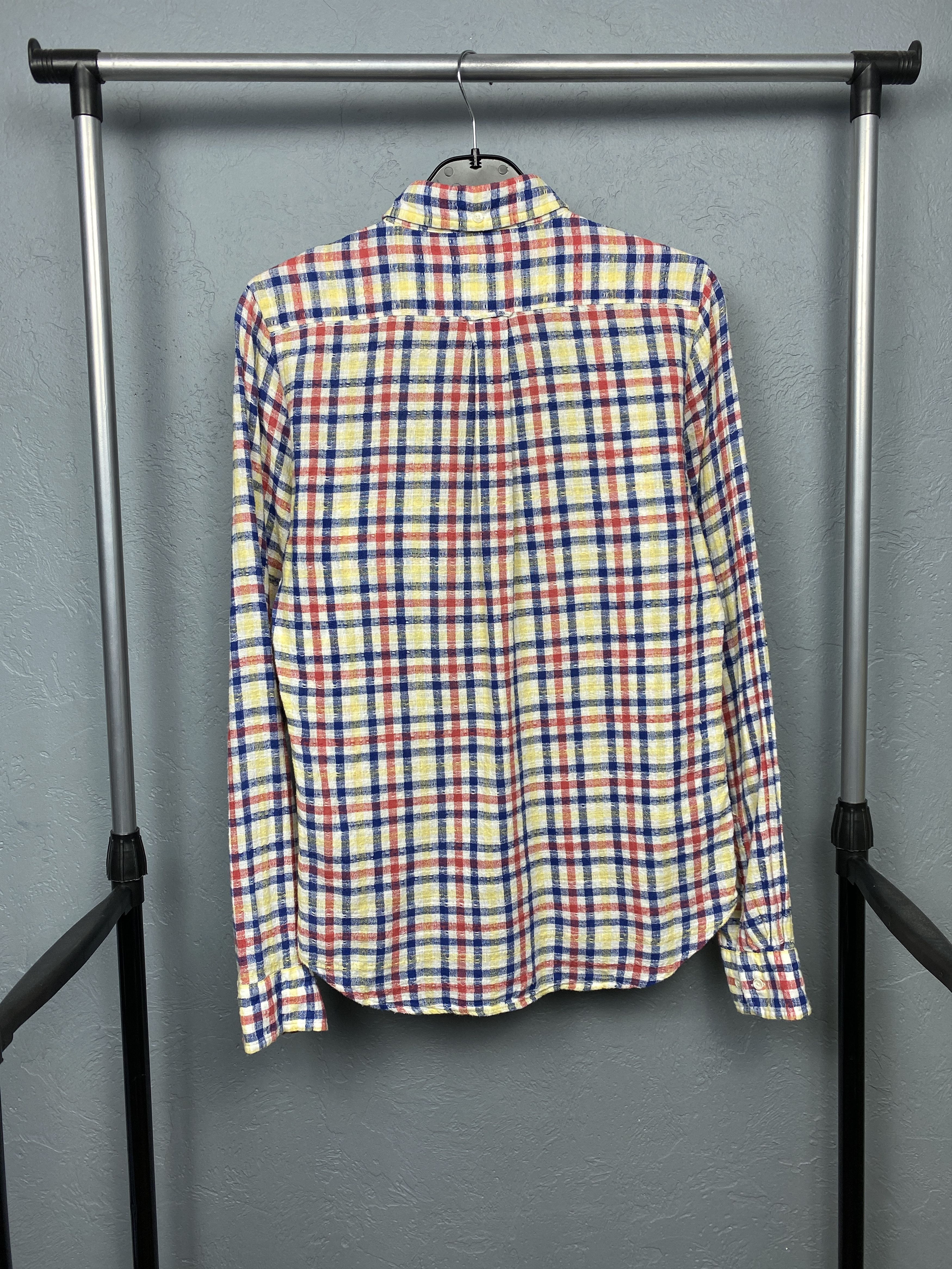 Gant Gant Vintage Mens Linen Crepe Long Sleeve Shirt Size US S / EU 44-46 / 1 - 7 Thumbnail