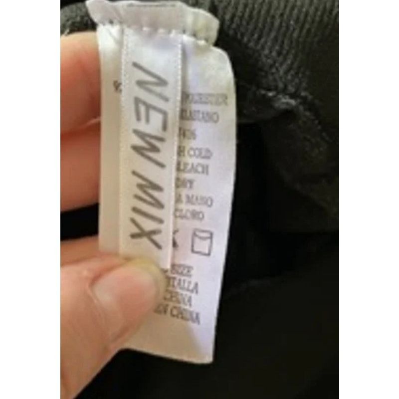 Other Athleisure Activewear Yoga Leggings Gray Black Panel NEW MIX Size 22" - 4 Thumbnail