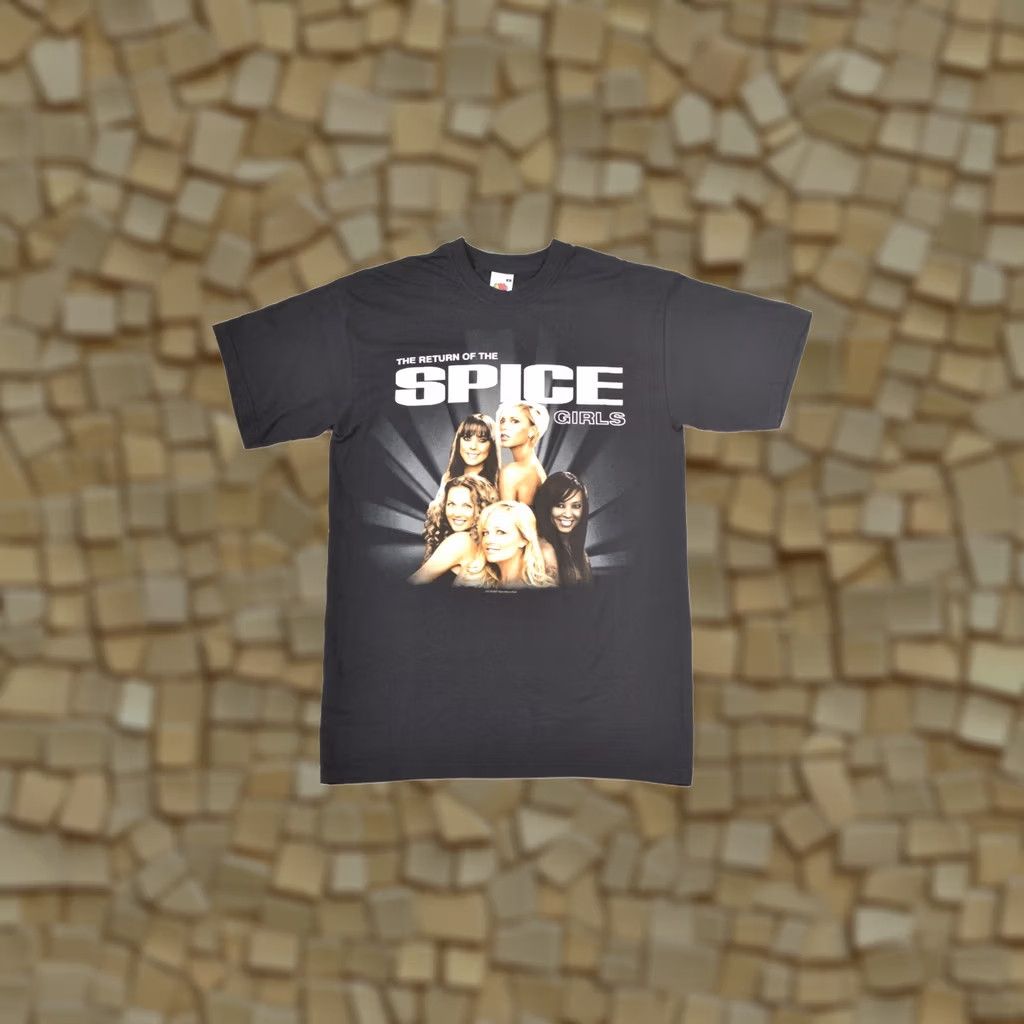 Fruit Of The Loom Fruit of the Loom The Return of the Spice Girls Tour 2007-08 T-Shirt Tee Size S Mens Black 2000s Spice Girls Tour Shirt Size US S / EU 44-46 / 1 - 1 Thumbnail