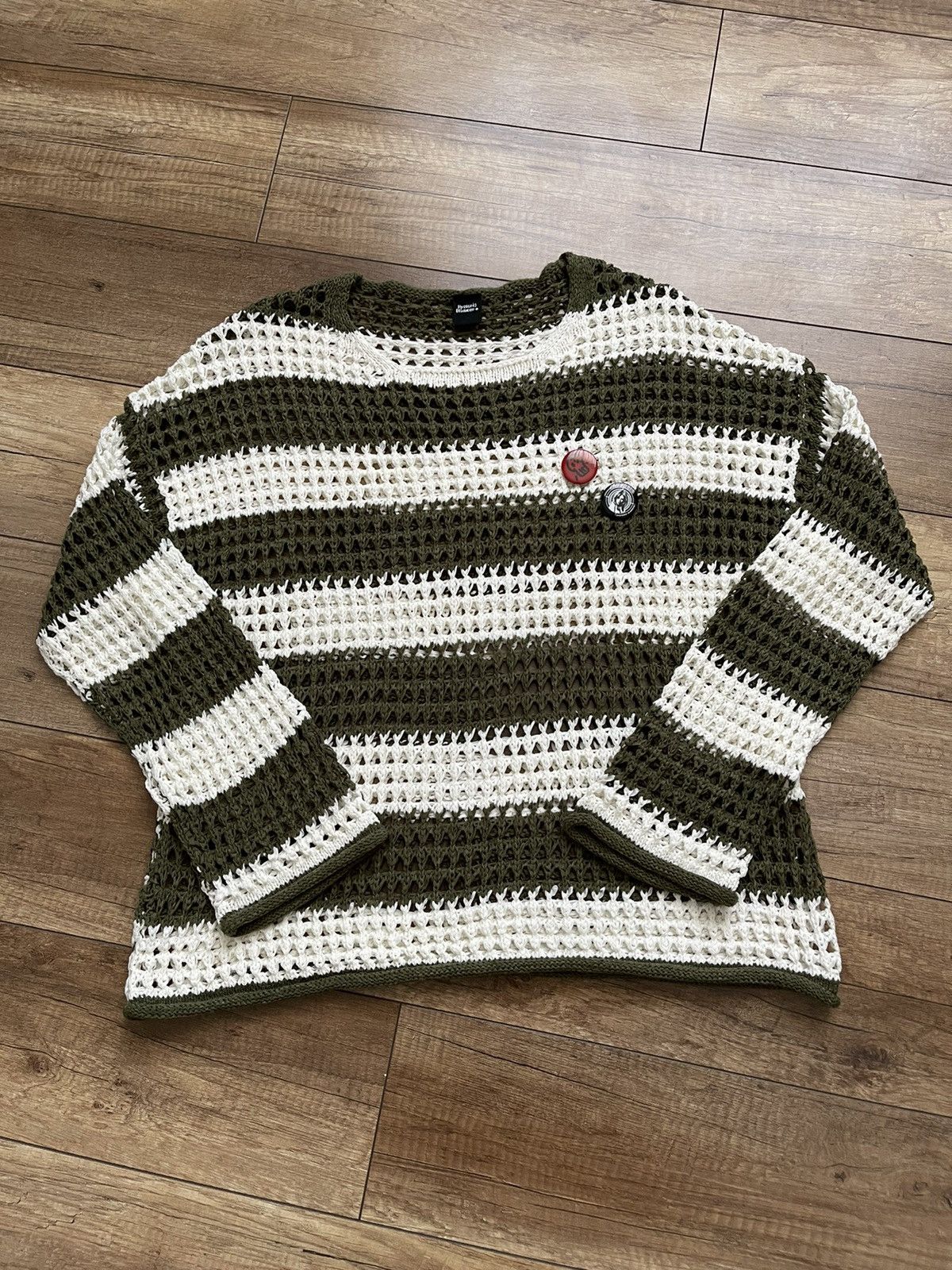 HYSTERIC GLAMOUR knit トップス 90's HYSTERIC GLAMOUR HEMP poro