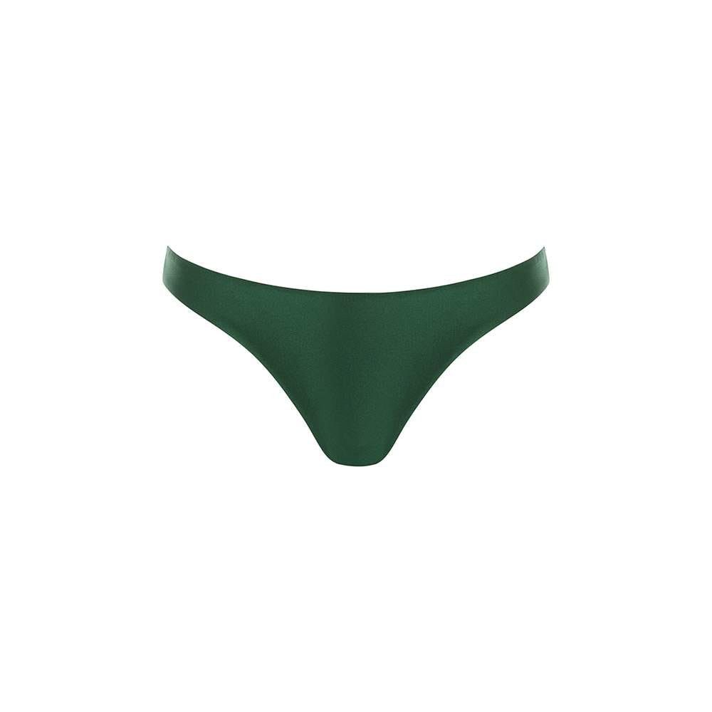 oc11z0525 Size : XS / Waverly Skinny Bikini Bottom in Green
