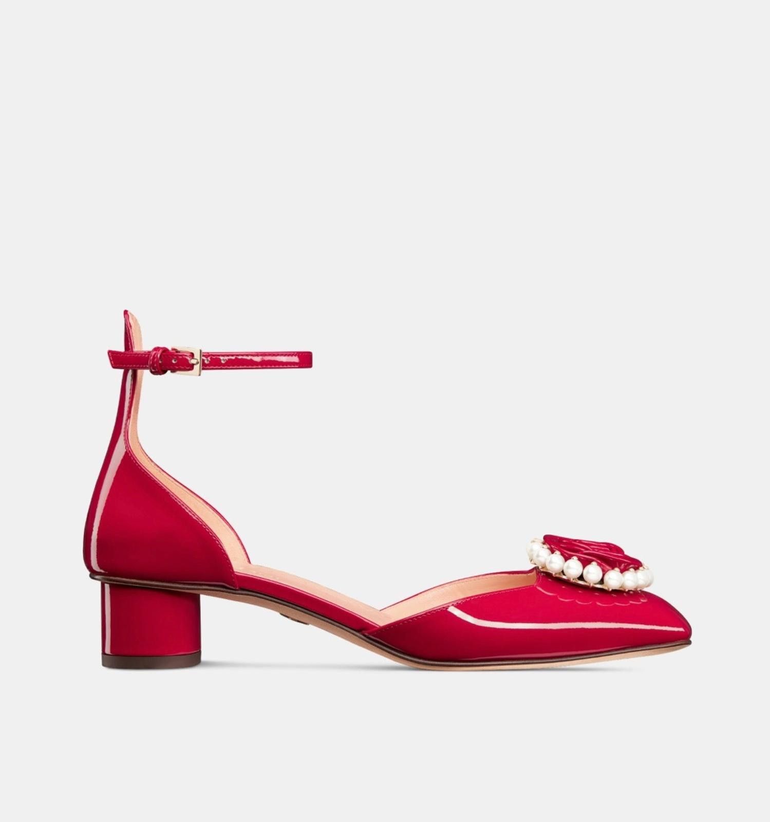Dior Dior Rose Pearl Pump Size US 5 / IT 35 - 1 Thumbnail