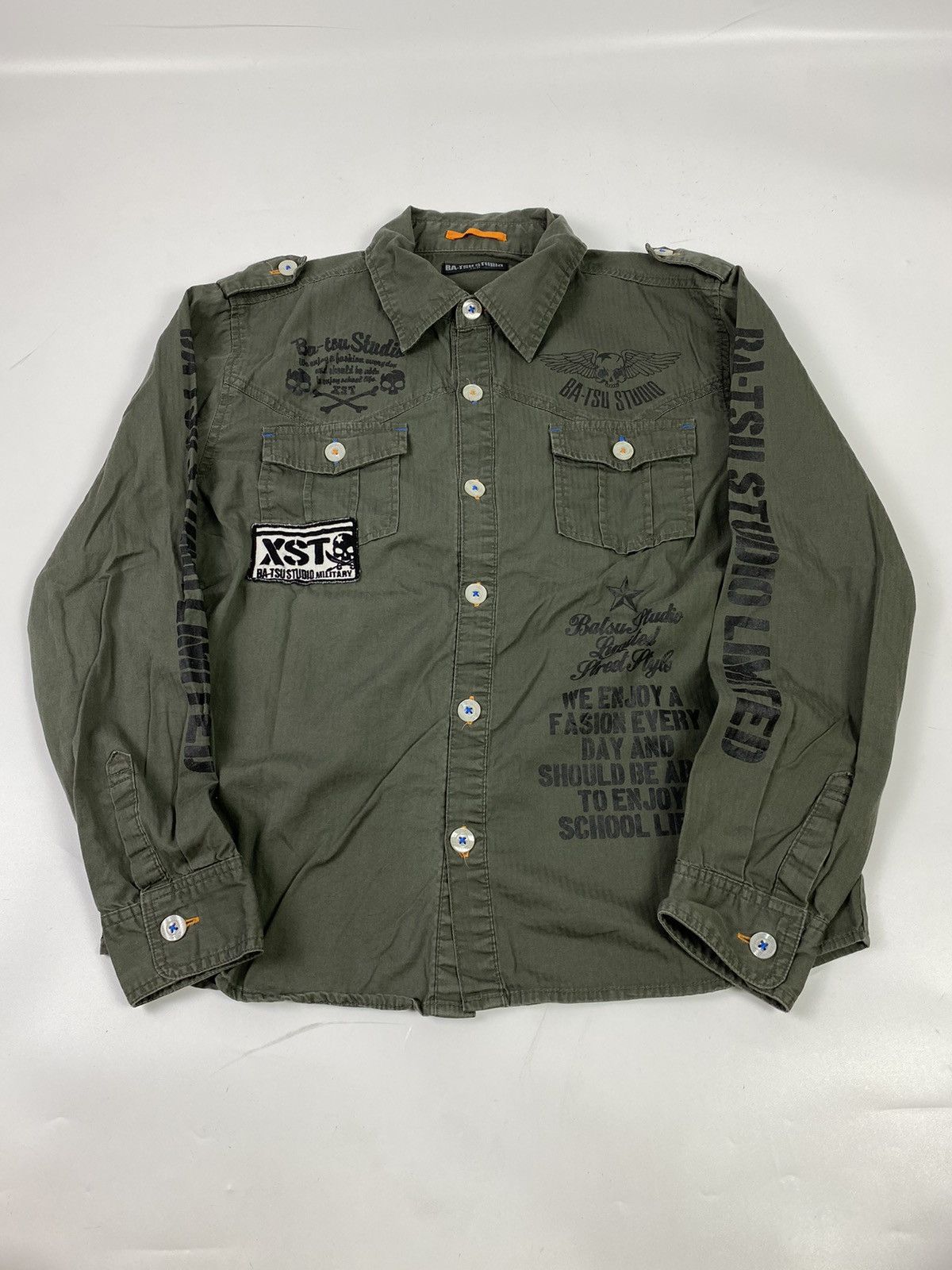 Angel Blue × Japanese Brand × Le Grande Bleu (L.G.B.) 2000s batsu studio shirt vkei style Size US S / EU 44-46 / 1 - 1 Thumbnail