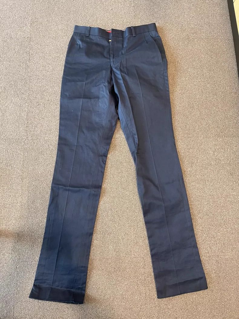 Thom Browne Men's Navy Cotton Pants - dmc