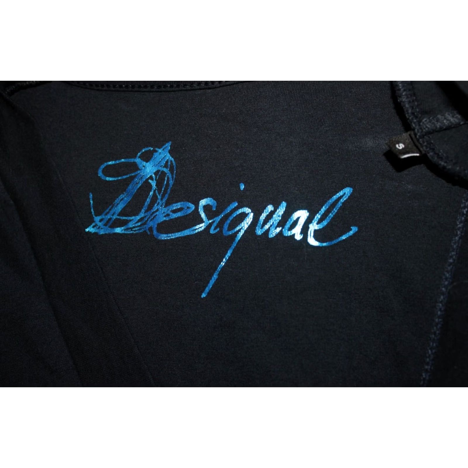 Desigual Desigual black blue Dress Womens Size S Size S / US 4 / IT 40 - 4 Thumbnail