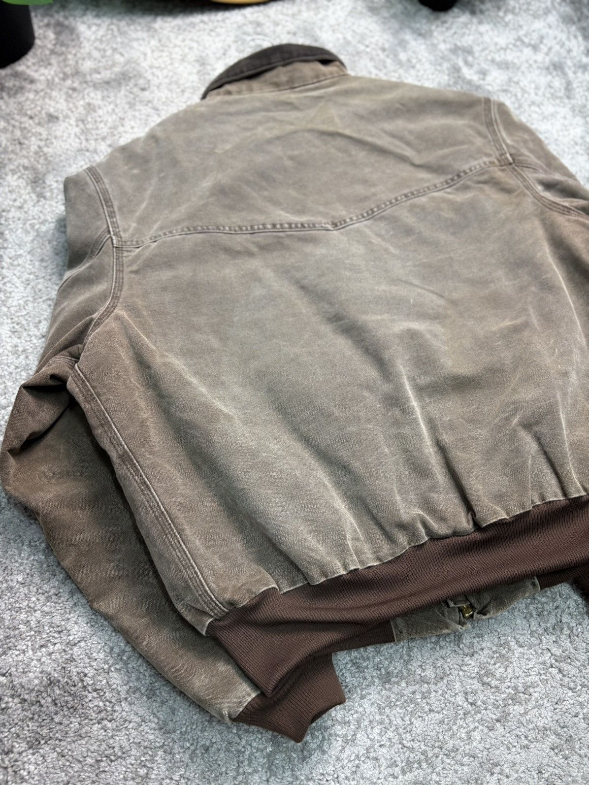 Carhartt × Vintage Vintage Carhartt Santa Fe Jacket Faded Size US XXL / EU 58 / 5 - 11 Thumbnail
