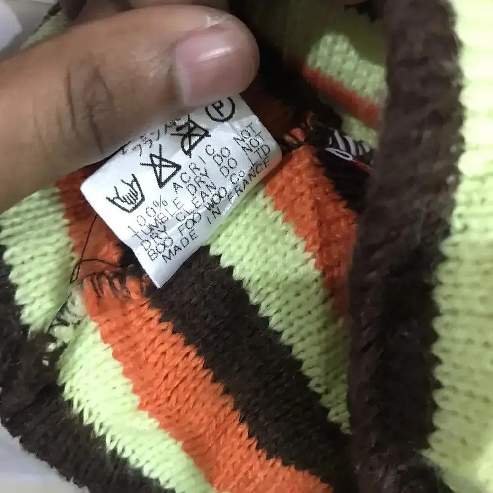 Japanese Brand Japanese Brand Stripe Design Beanie Hat Size ONE SIZE - 6 Thumbnail