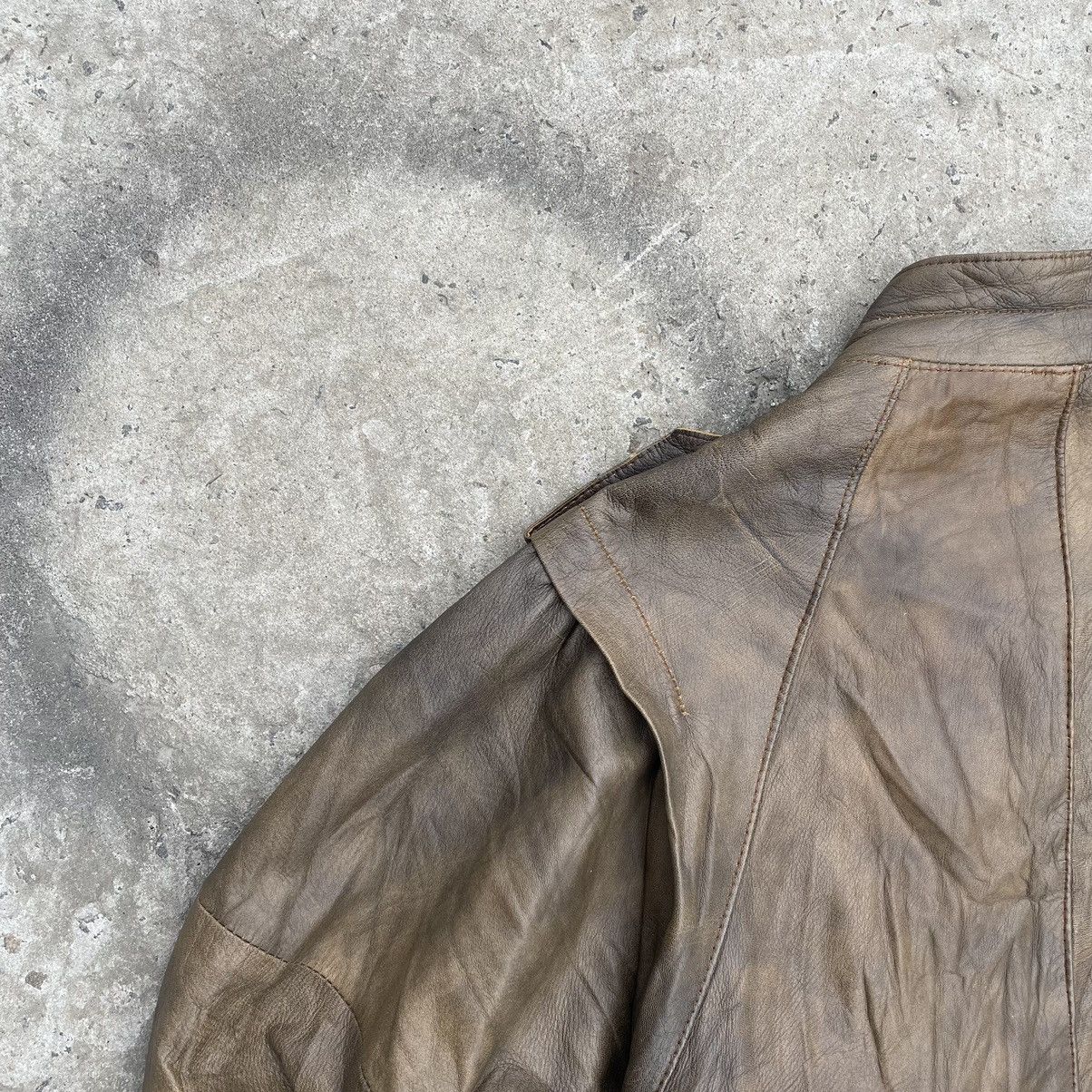 Vintage Vintage Leather Moto Jacket Mimora Style USA 90s Y2K Size US M / EU 48-50 / 2 - 10 Thumbnail
