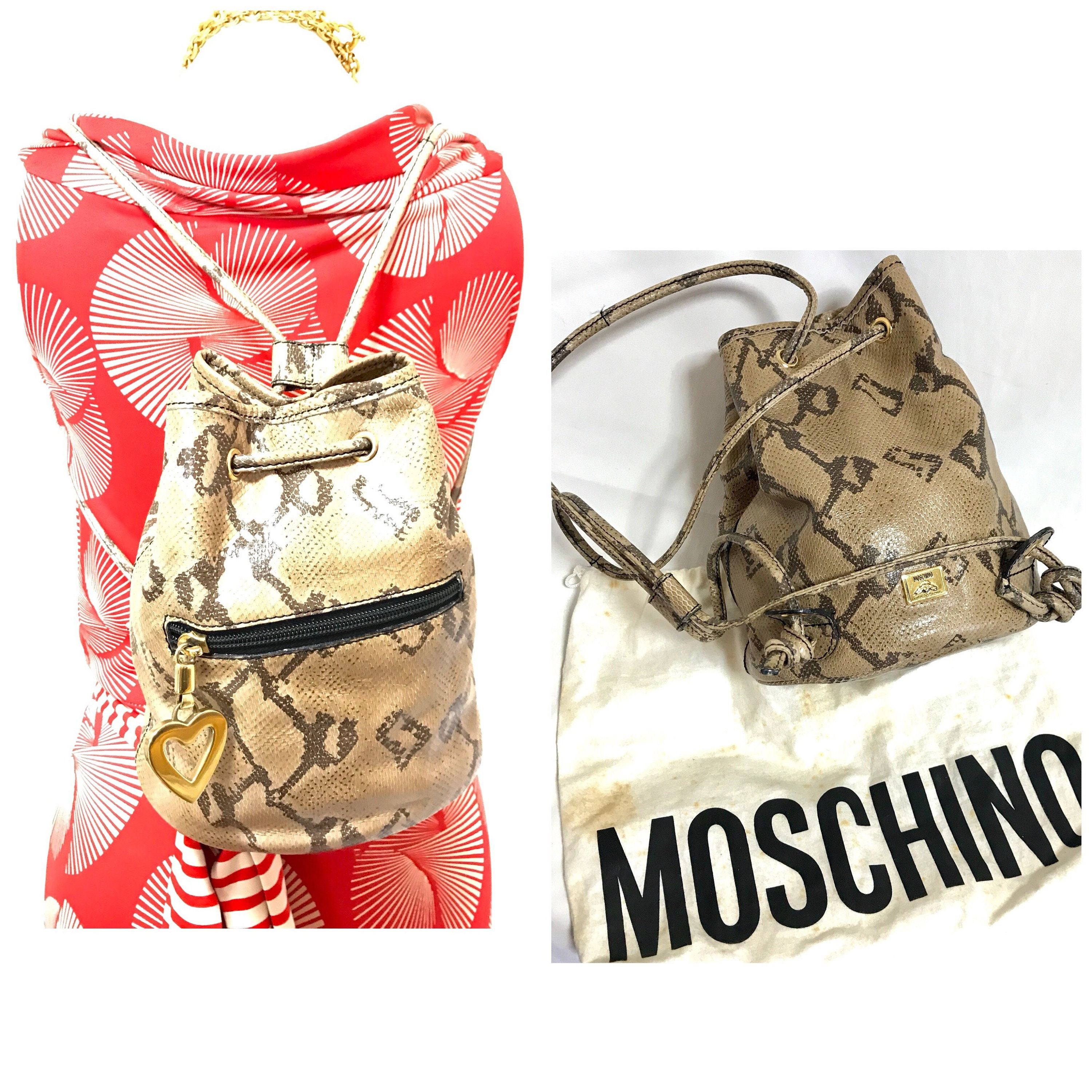 MOSCHINO モスキーノ Redwall ハンドバッグ イタリア製