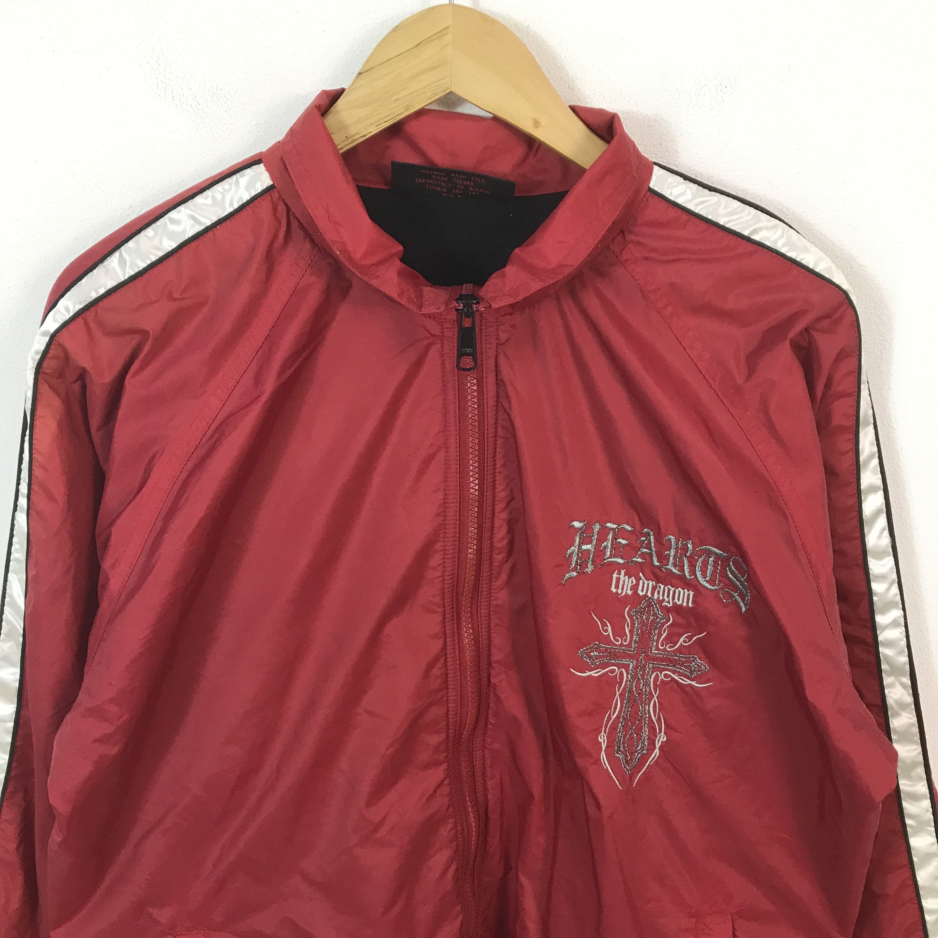 Japanese Brand Hearts The Dragon Japanese Design Punk jacket Size US L / EU 52-54 / 3 - 3 Thumbnail