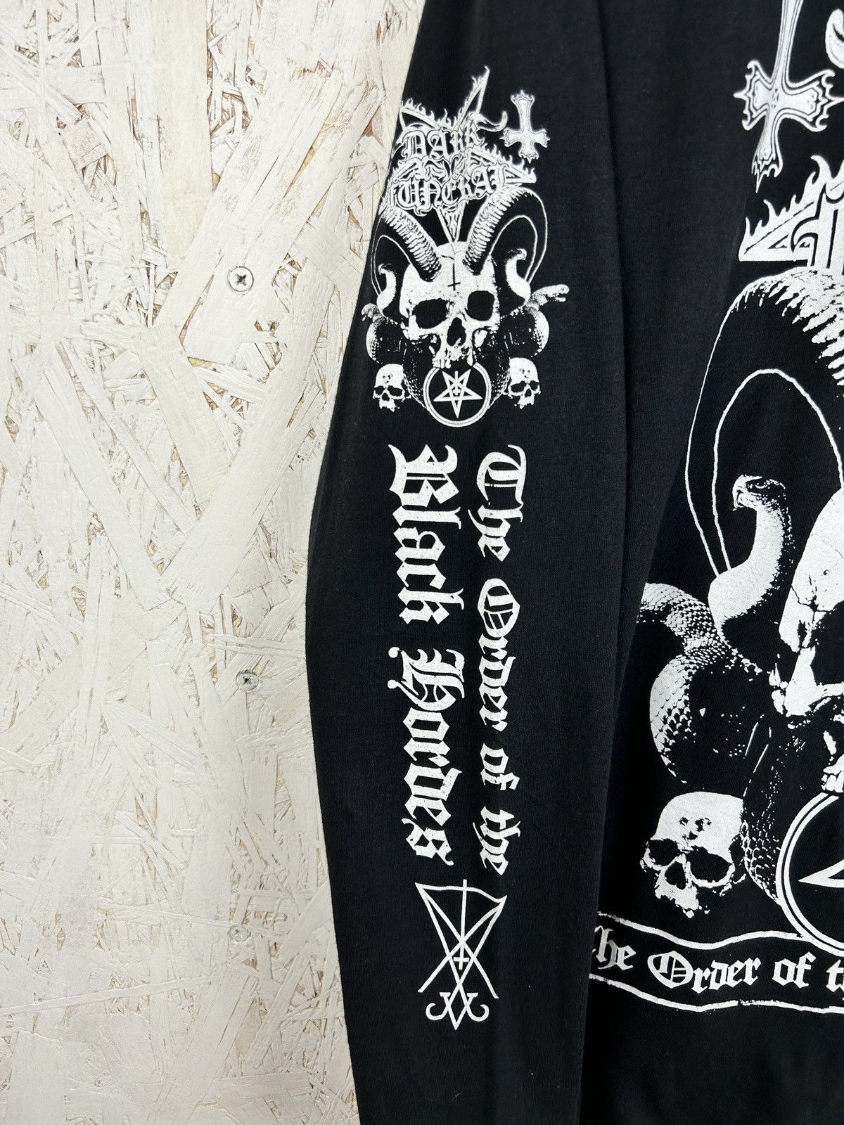 Band Tees Dark Funeral Order Of The Black Horde Razamataz Long Sleeve Size US L / EU 52-54 / 3 - 4 Thumbnail