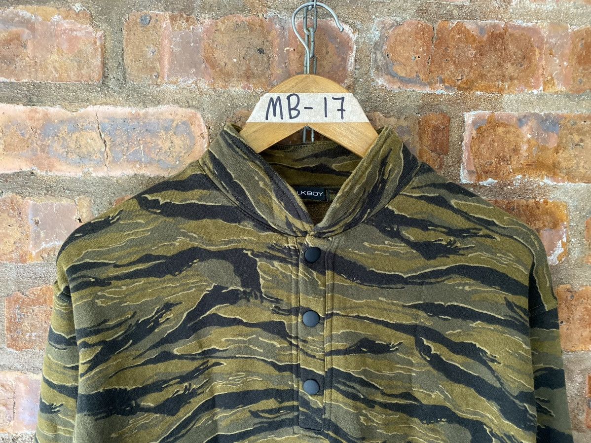 Beauty Beast 🔥AW2005 MILK BOY camo System Vaccs Punk sweatshirt Size US M / EU 48-50 / 2 - 3 Thumbnail
