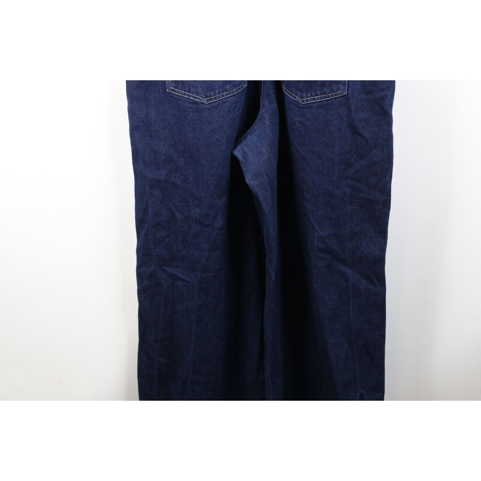 Vintage Vintage Y2K Streetwear Babydoll Wide Leg Denim Overalls Size 28" / US 6 / IT 42 - 18 Thumbnail