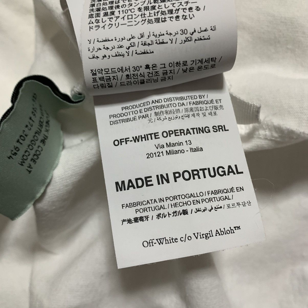 Off-White Off White Small Stencil Arrows White Tee Virgil Abloh Size US S / EU 44-46 / 1 - 8 Thumbnail
