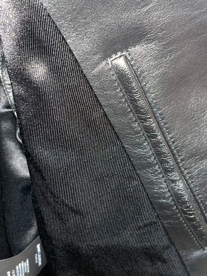 Saint Laurent Paris Saint Laurent Black Five-Zip Leather Jacket-2506 Size US M / EU 48-50 / 2 - 6 Thumbnail