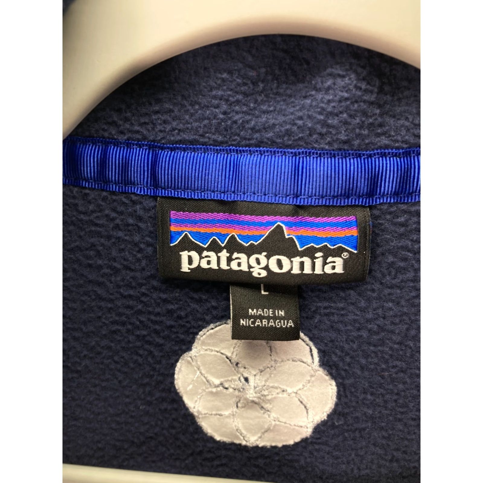Patagonia Patagonia Thermal Sweater Sweatshirt Mens L Blue Embroidered Logo Pullover Shirt Size US L / EU 52-54 / 3 - 7 Thumbnail