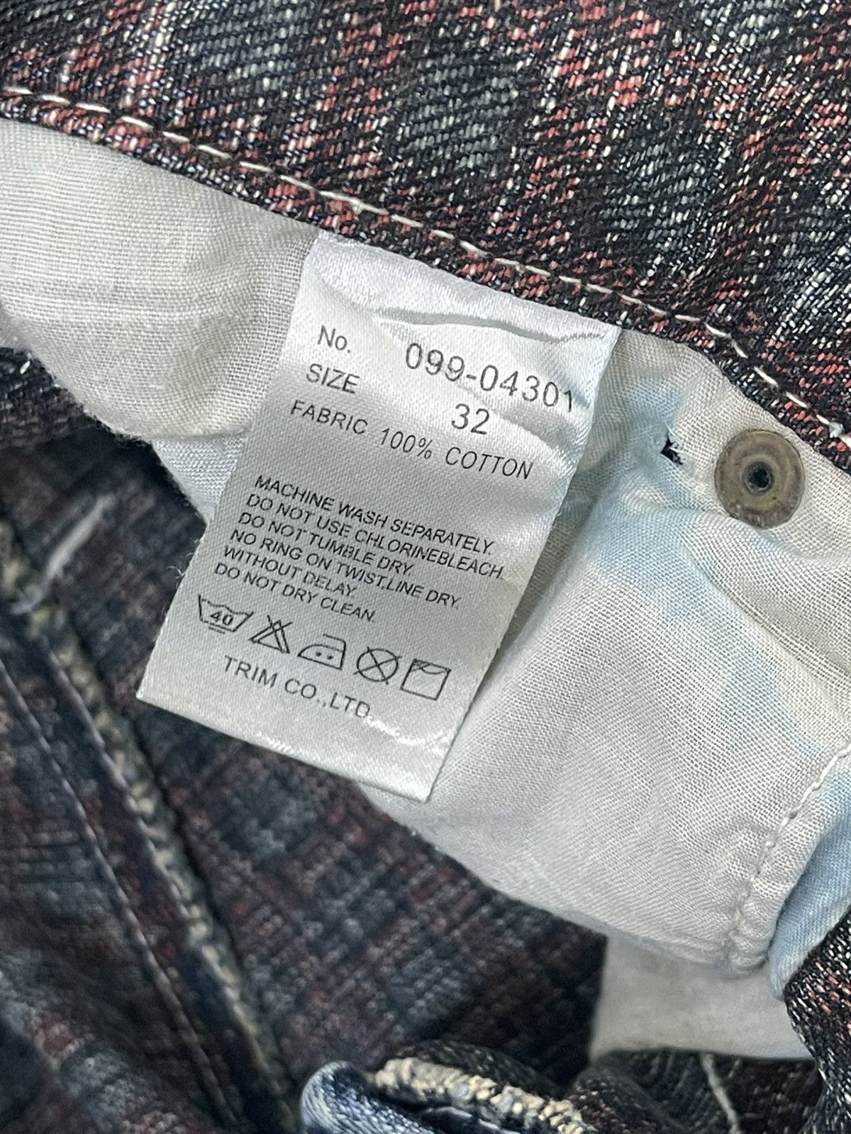 Hysteric Glamour Double Waist Jeans Back Vintage goa amiri cdg julius 3🟦1 Size US 30 / EU 46 - 15 Thumbnail