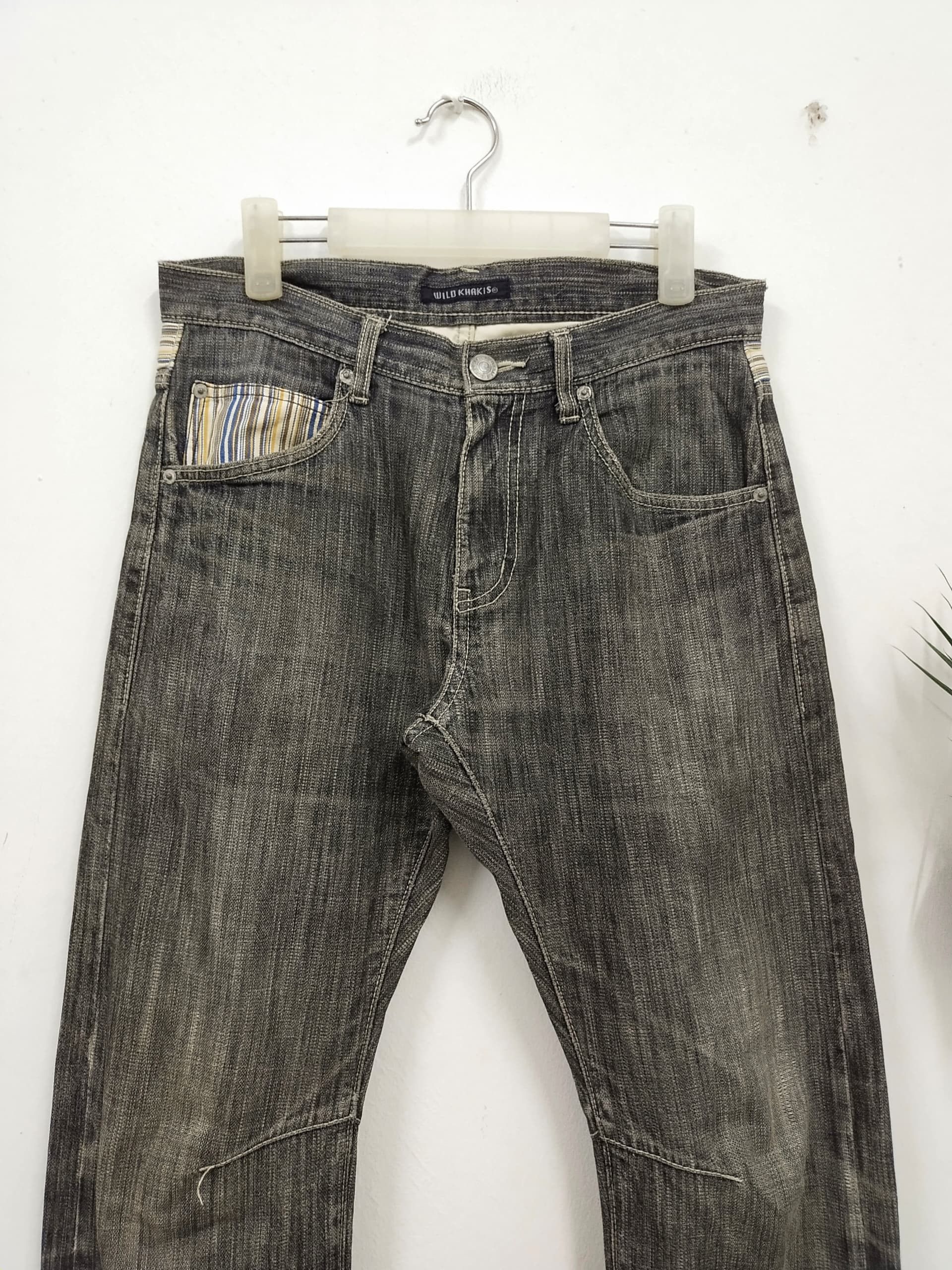 Hysteric Glamour Japanese Brand Patchwork Hysteric insired jeans Size US 33 - 4 Thumbnail