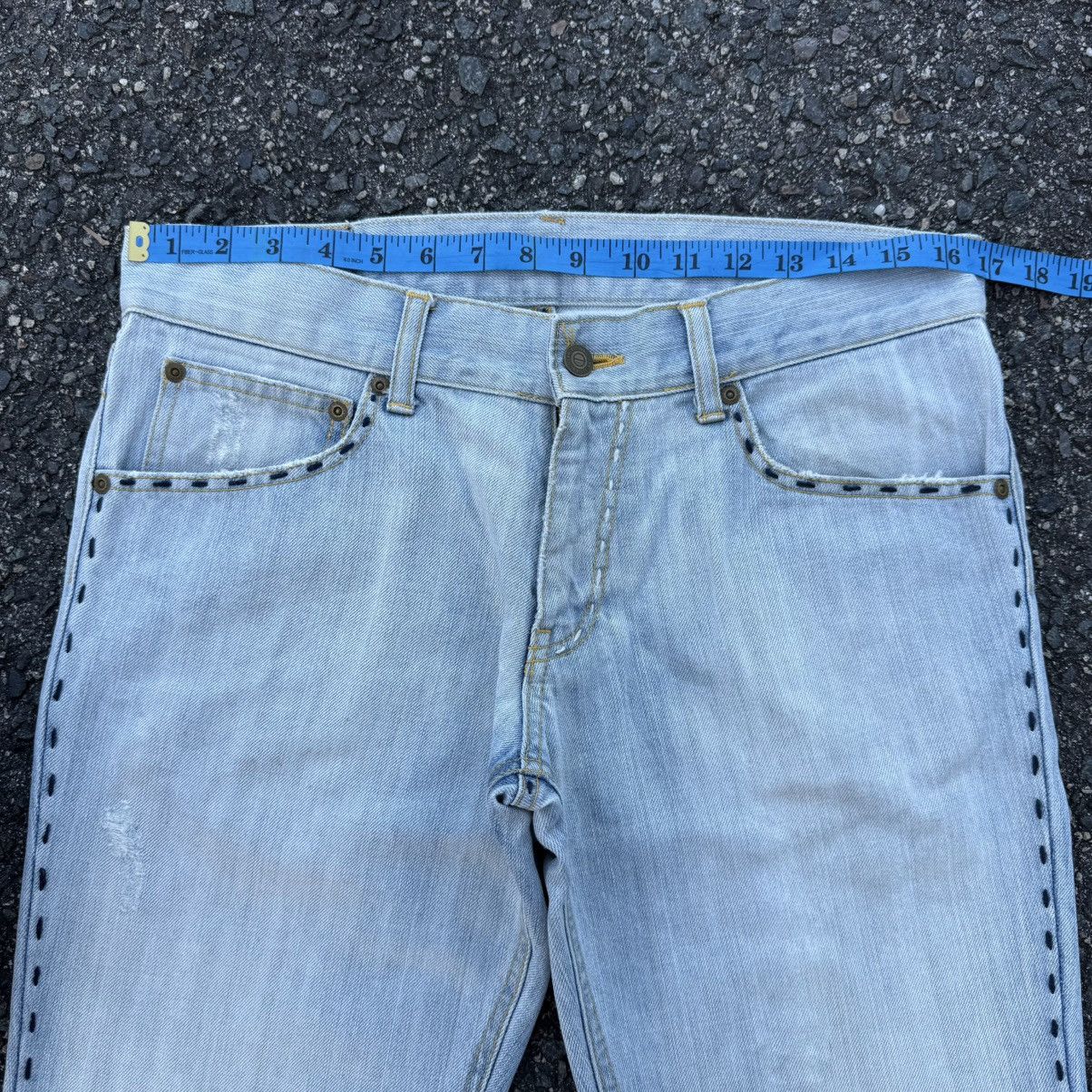 Nicole Club W33 VINTAGE NICOLE MONSIEUR STRAIGHT FADED DENIM PANTS Size US 33 - 6 Thumbnail