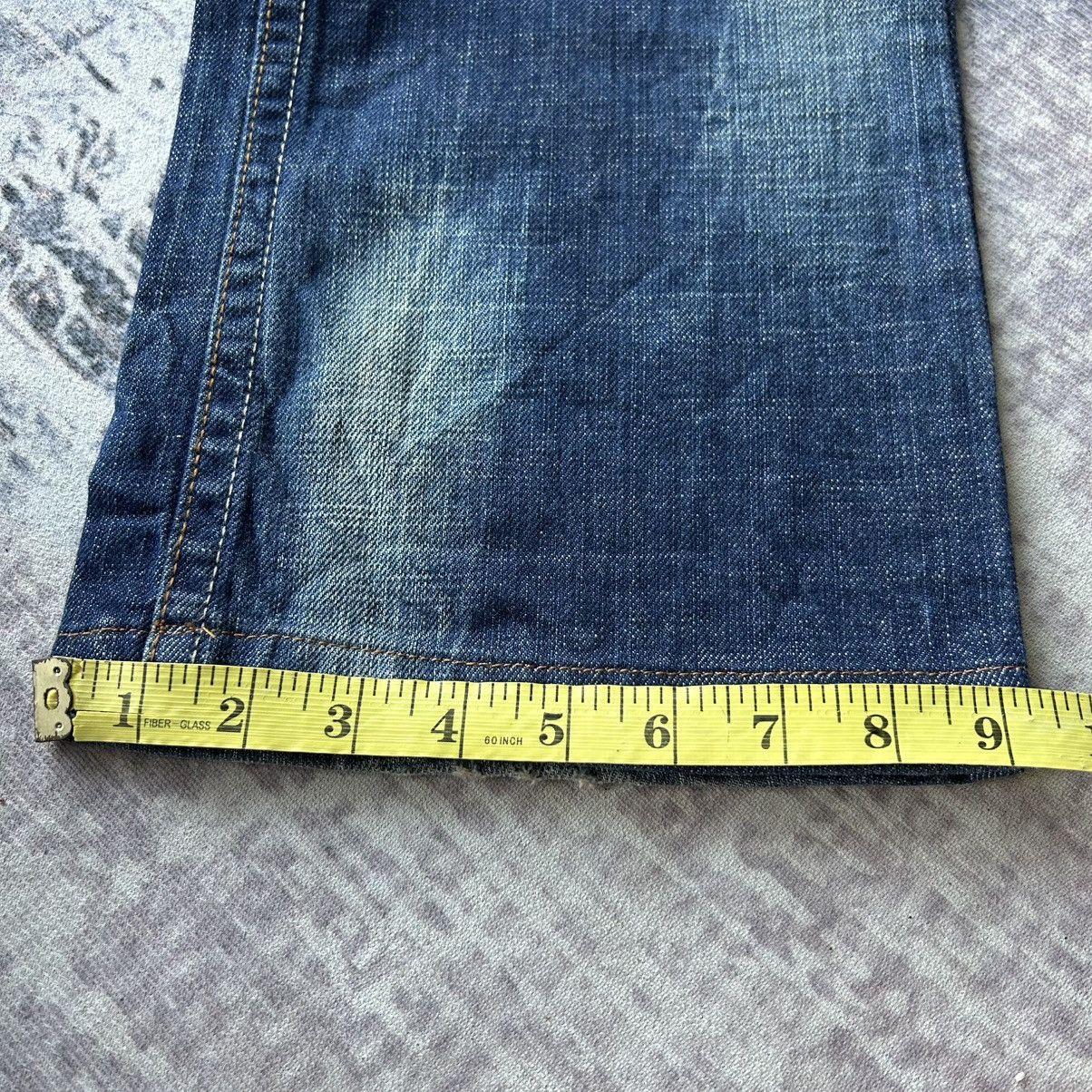 Ed Hardy Red Pepper Flower Bootcut Jeans Size 30" / US 8 / IT 44 - 19 Thumbnail