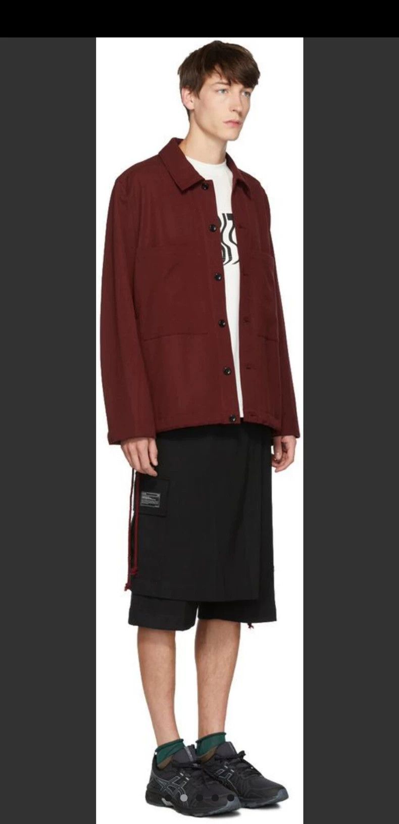 Song For The Mute Song For The Mute drawstring wool jacket Size US S / EU 44-46 / 1 - 7 Thumbnail