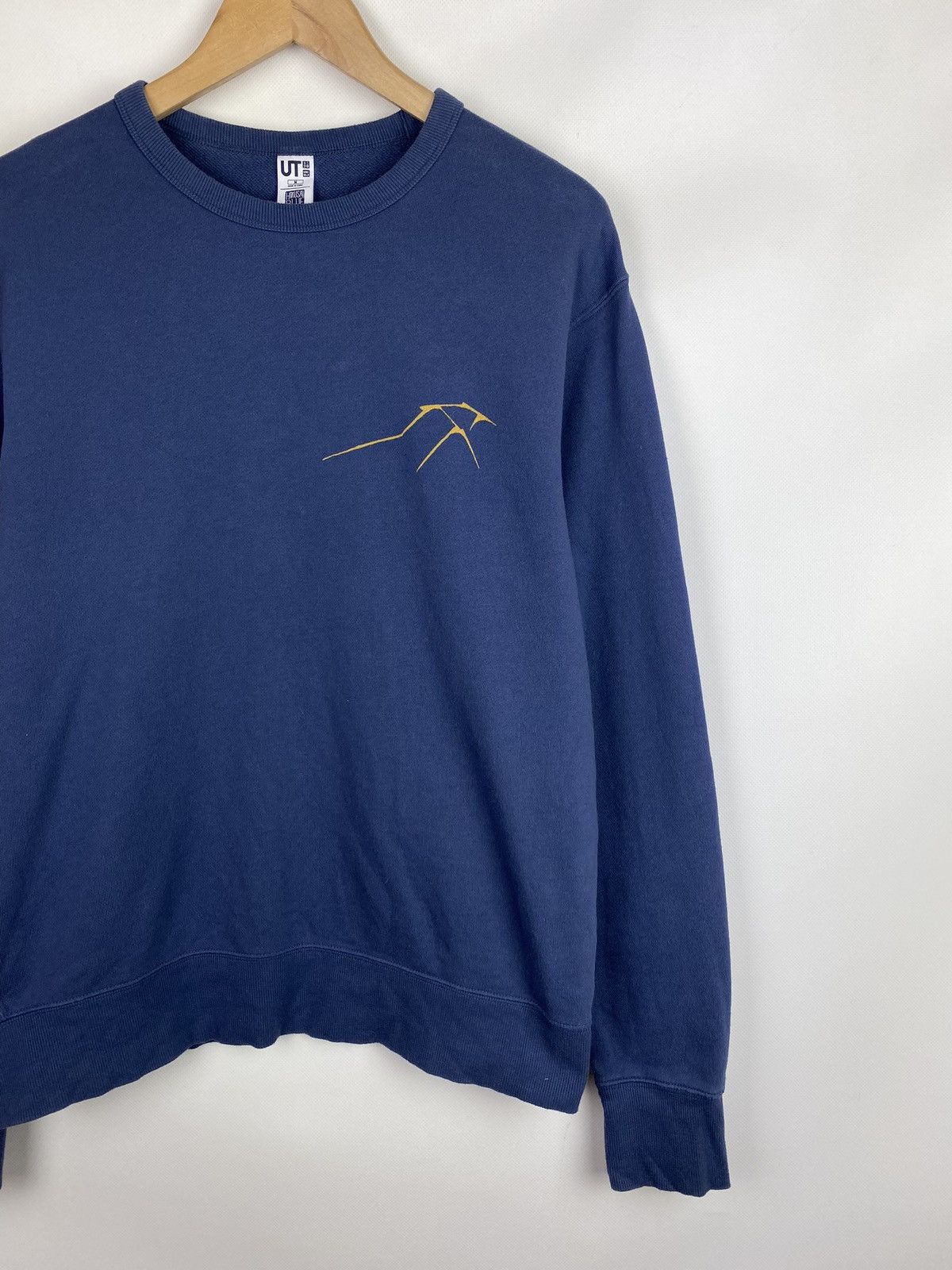 Japanese Brand × Uniqlo Uniqlo Hokusai Blue Japanese style sweatshirt pullover Size US M / EU 48-50 / 2 - 3 Thumbnail