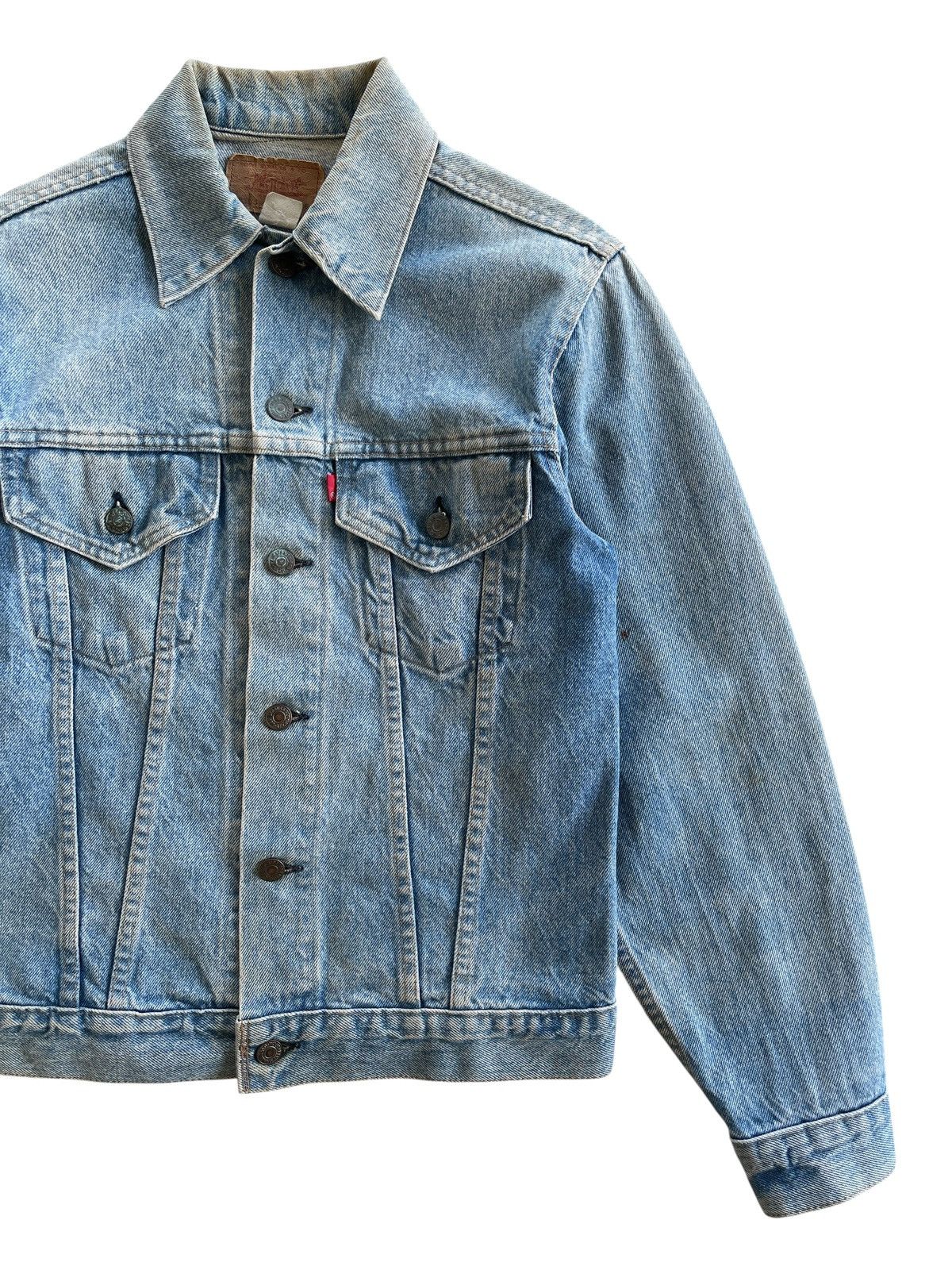 Levi's Vintage Clothing 70s Levis USA 70505-0217 Single R Trucker Jacket Size US S / EU 44-46 / 1 - 4 Thumbnail
