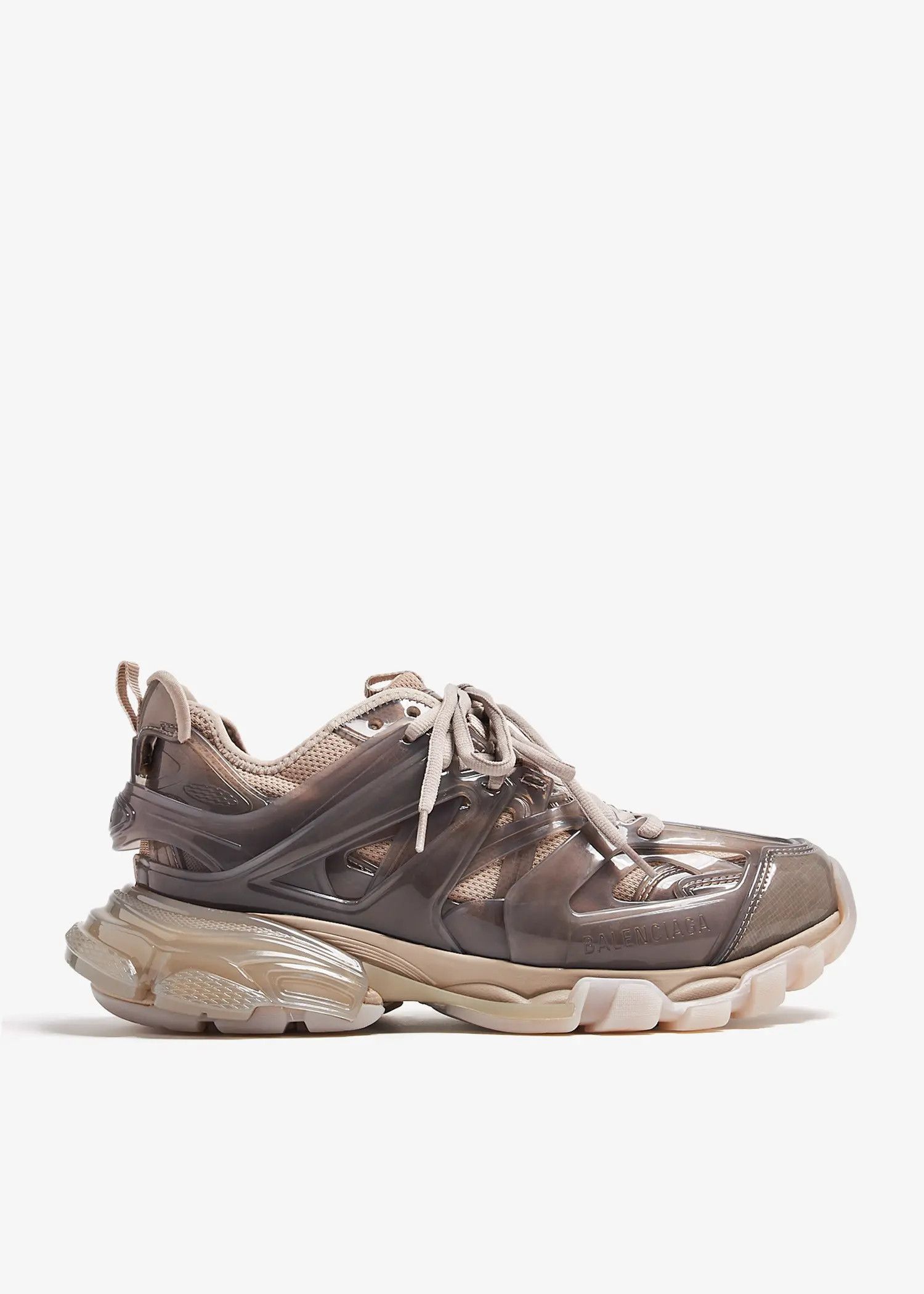 Balenciaga o1mt1gz0425 Track Jelly Sneakers in Beige/Grey Size US 5 / IT 35 - 1 Thumbnail