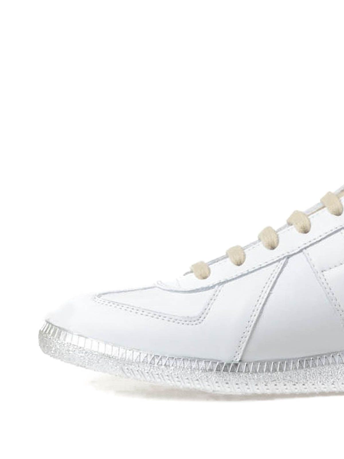 Maison Margiela o1w1db10725 Replica Low-Top Sneakers in White Size US 8 / IT 38 - 4 Thumbnail