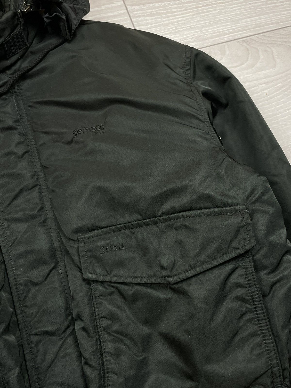 Schott Vintage Y2K Schott Aviation Bomber Jacket Japan Size US S / EU 44-46 / 1 - 6 Thumbnail